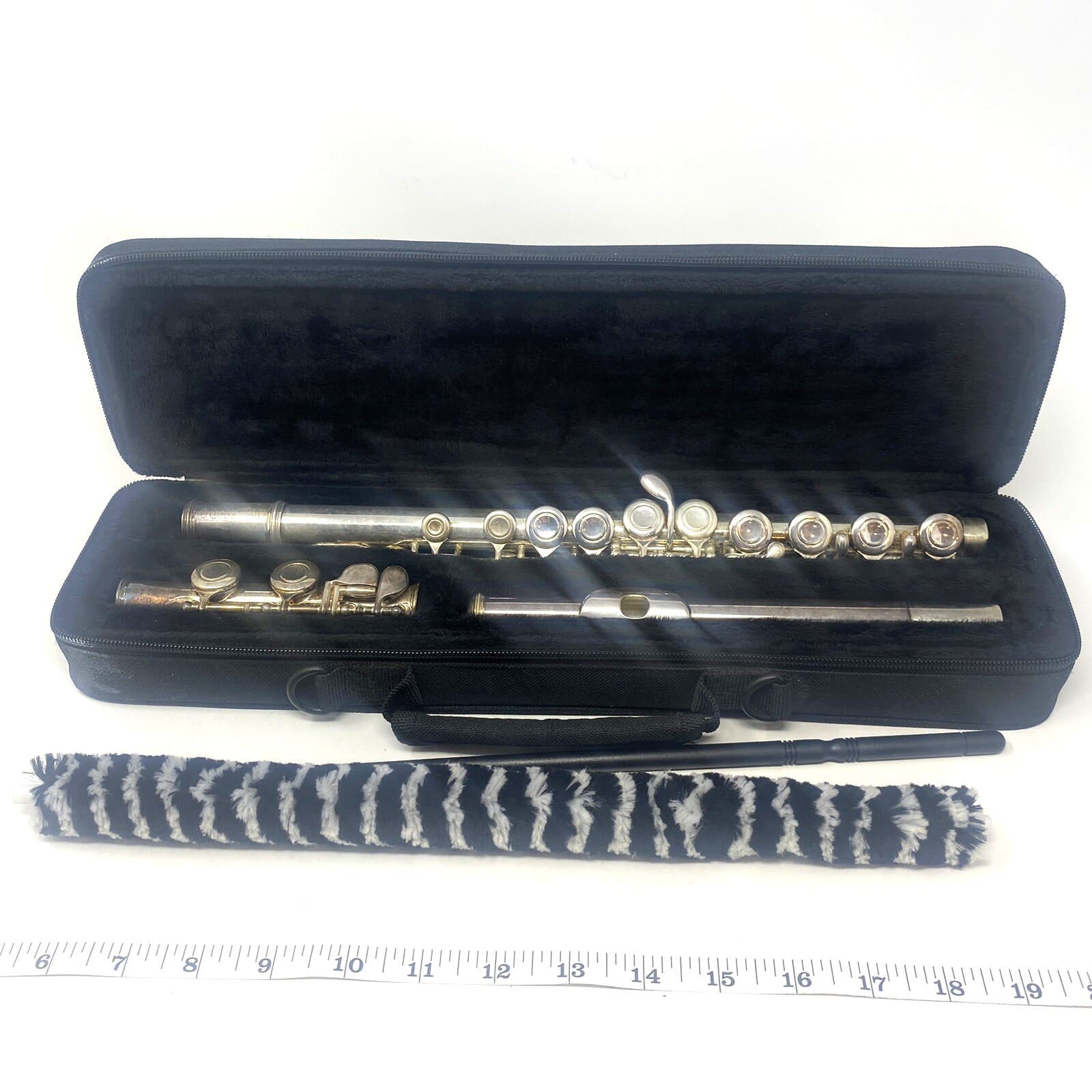 Orlando Gulf Music Flute - Vintage Full Kit, Metal Instrument from USA