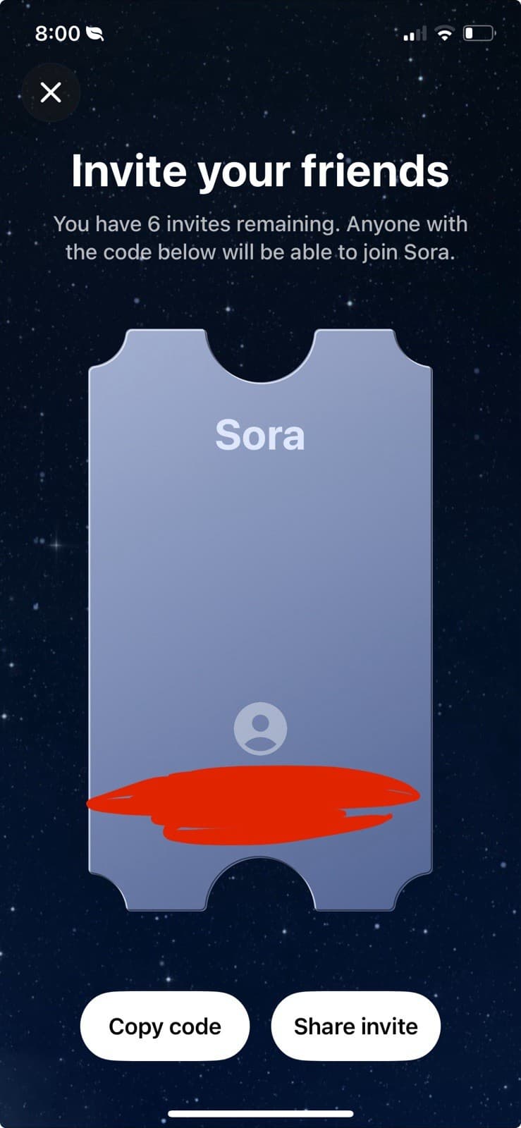 Sora 2 | Open AI Invite Code for App Access