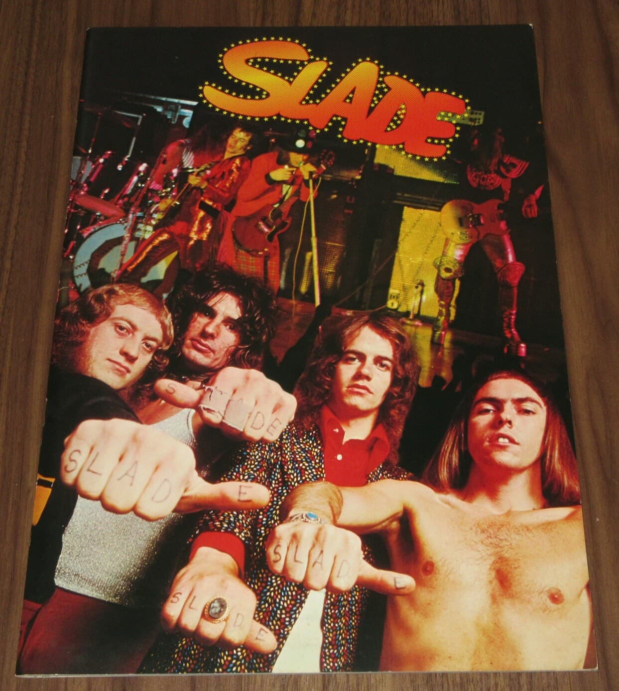 $0 shipping! Near MINT! Slade JAPAN TOUR BOOK 1974 Noddy Holder GLAM ROCK