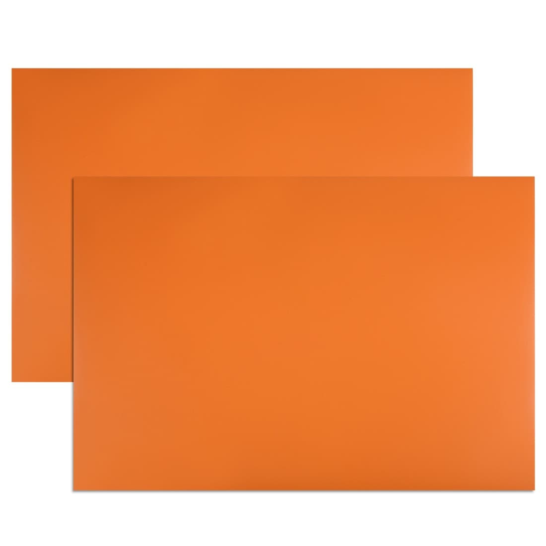2pcs Dry Flexible Eraser Magnetic 11.7x 8" Magnetic Orange Sheet