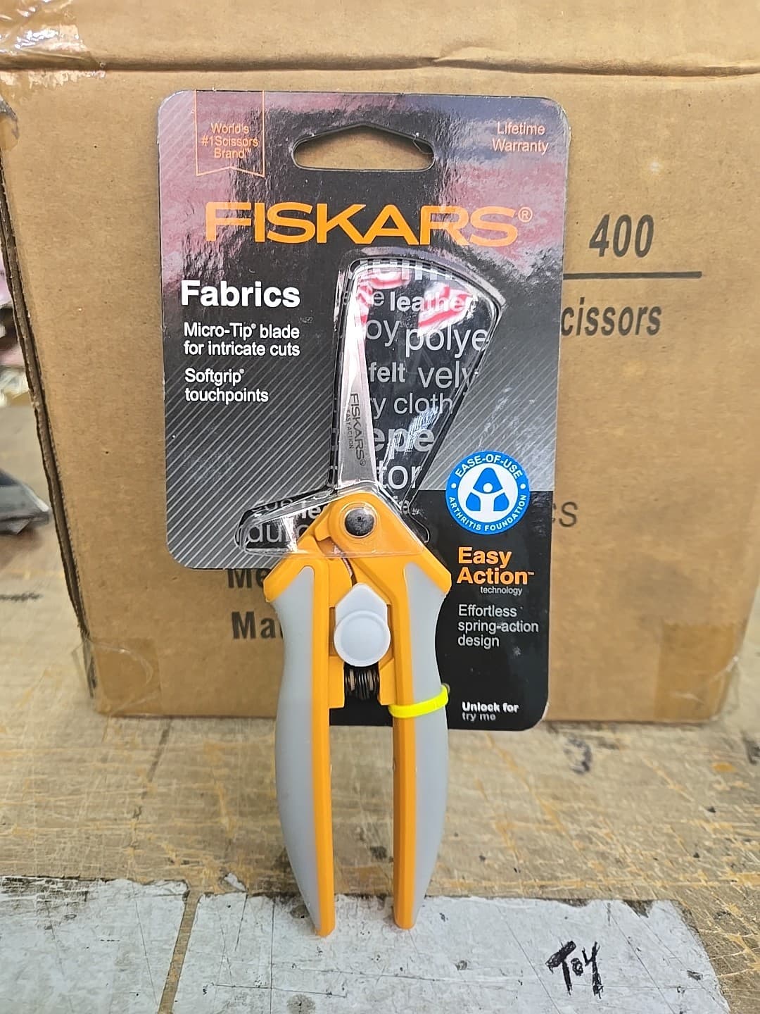 Fiskars 190500-1003 5 in Micro Tip Spring Scissor