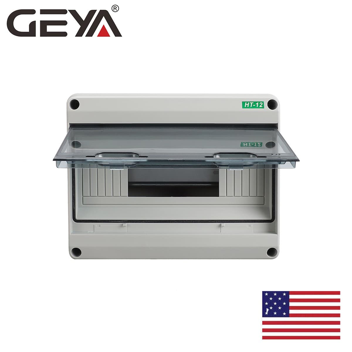 GEYA Waterproof IP65 ABS Plastic Electrical Enclosure HT-12 WAY Junction Box