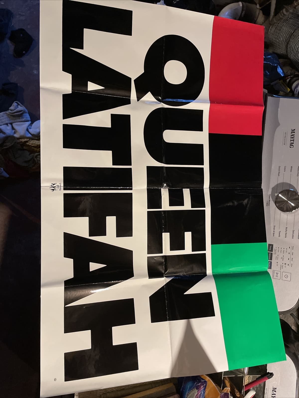 Queen Latifah Ultra Rare Color Scheme Original Promo Press Poster 36x24 Rare