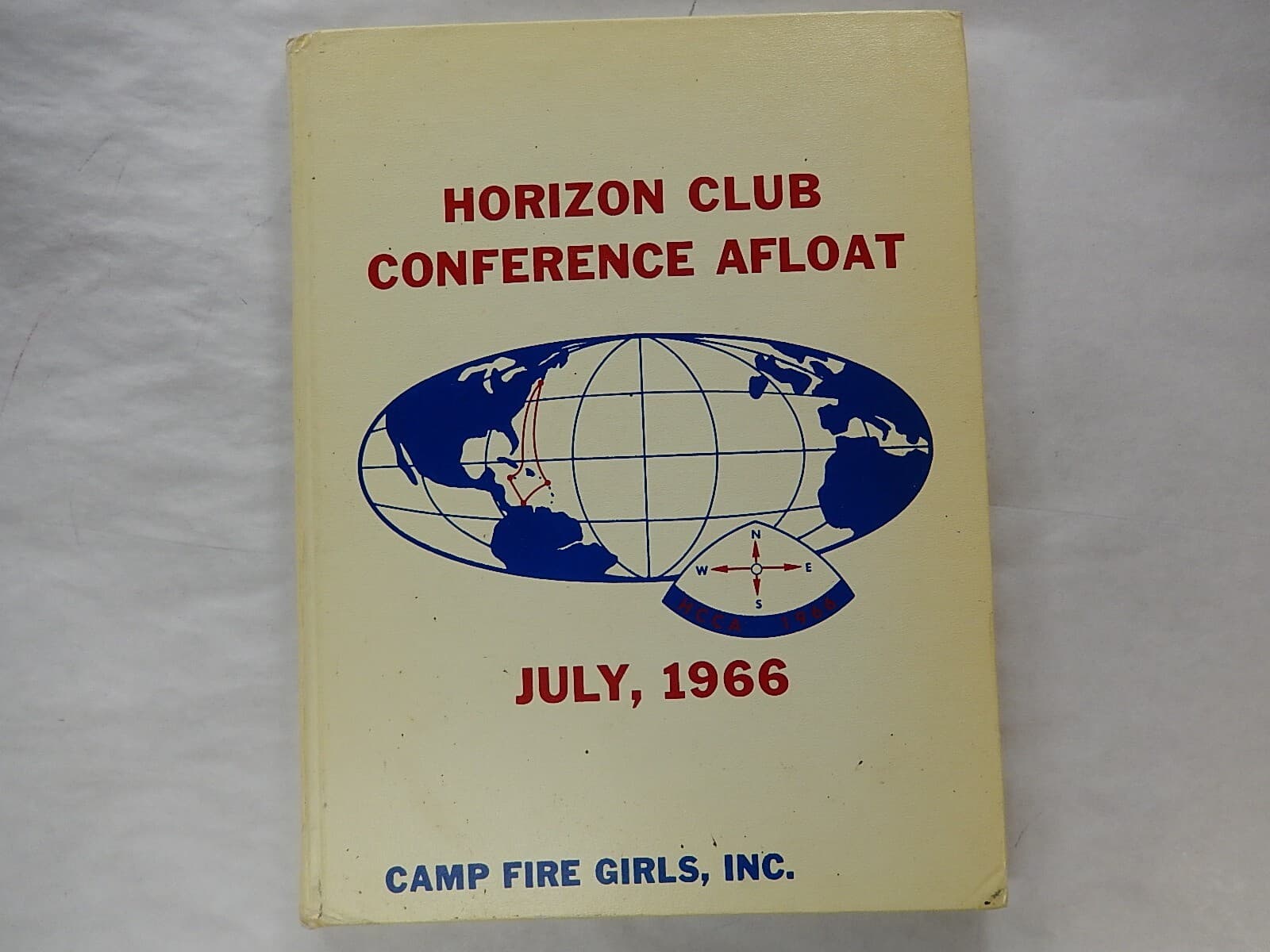 Horizon Club Conference Afloat, July 1966, Camp Fire Girls, Souvenir Book