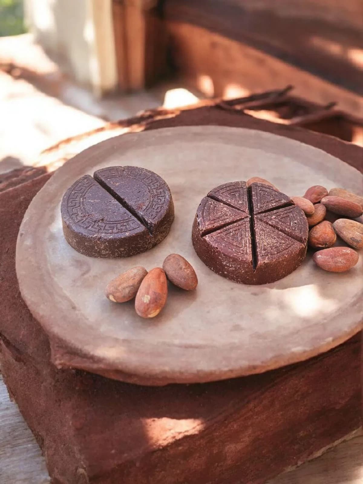 Artisanal 100% Ceremonial Grade Cacao Discs (Tablillas de Cacao Artesanales)