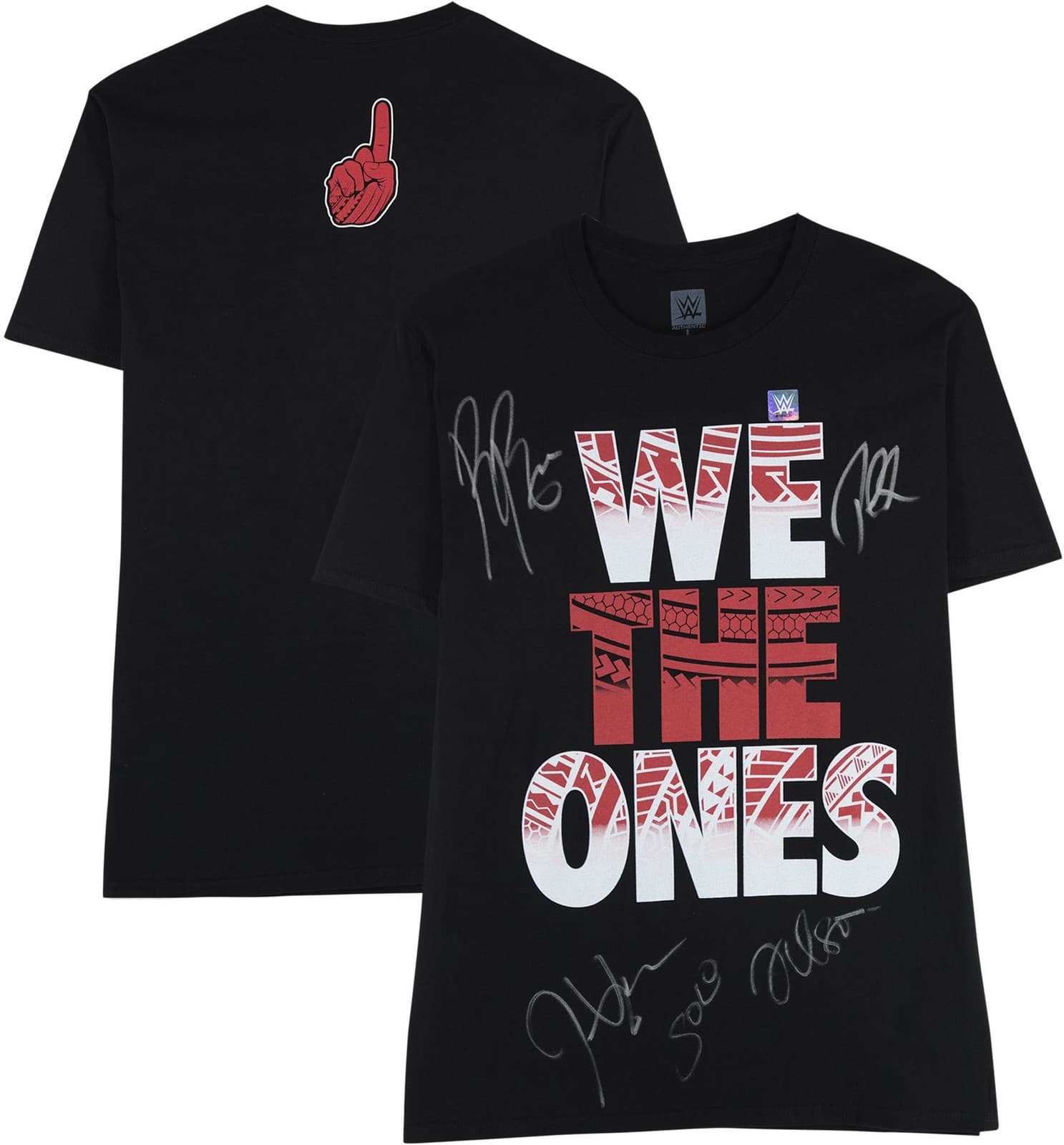 Bloodline Signed We The Ones Tribal T-Shirt w/Reigns, Heyman, the Usos, & Sikoa