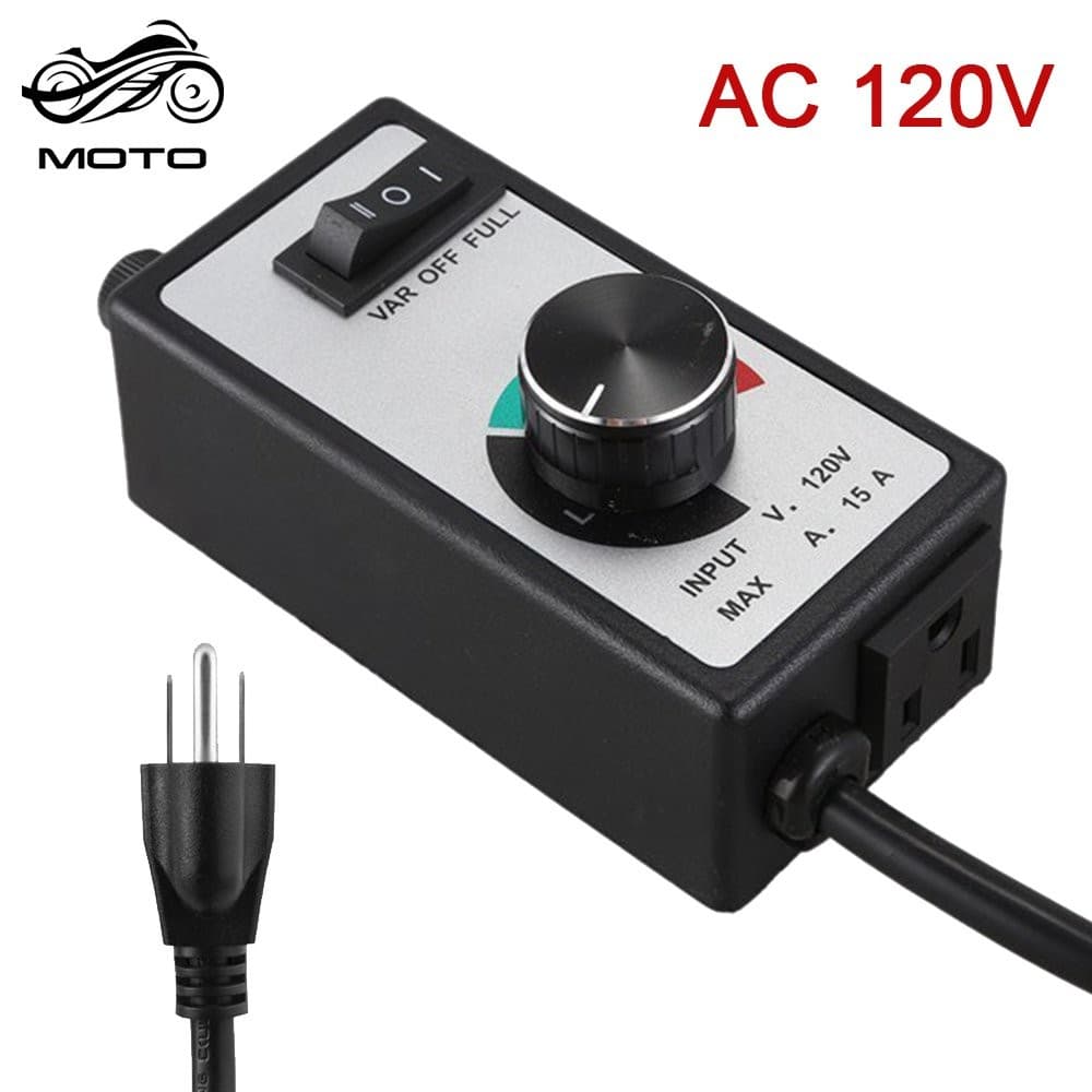 Variable Speed Controller for Router Fan Electric Motor Rheostat 120V Adjuster