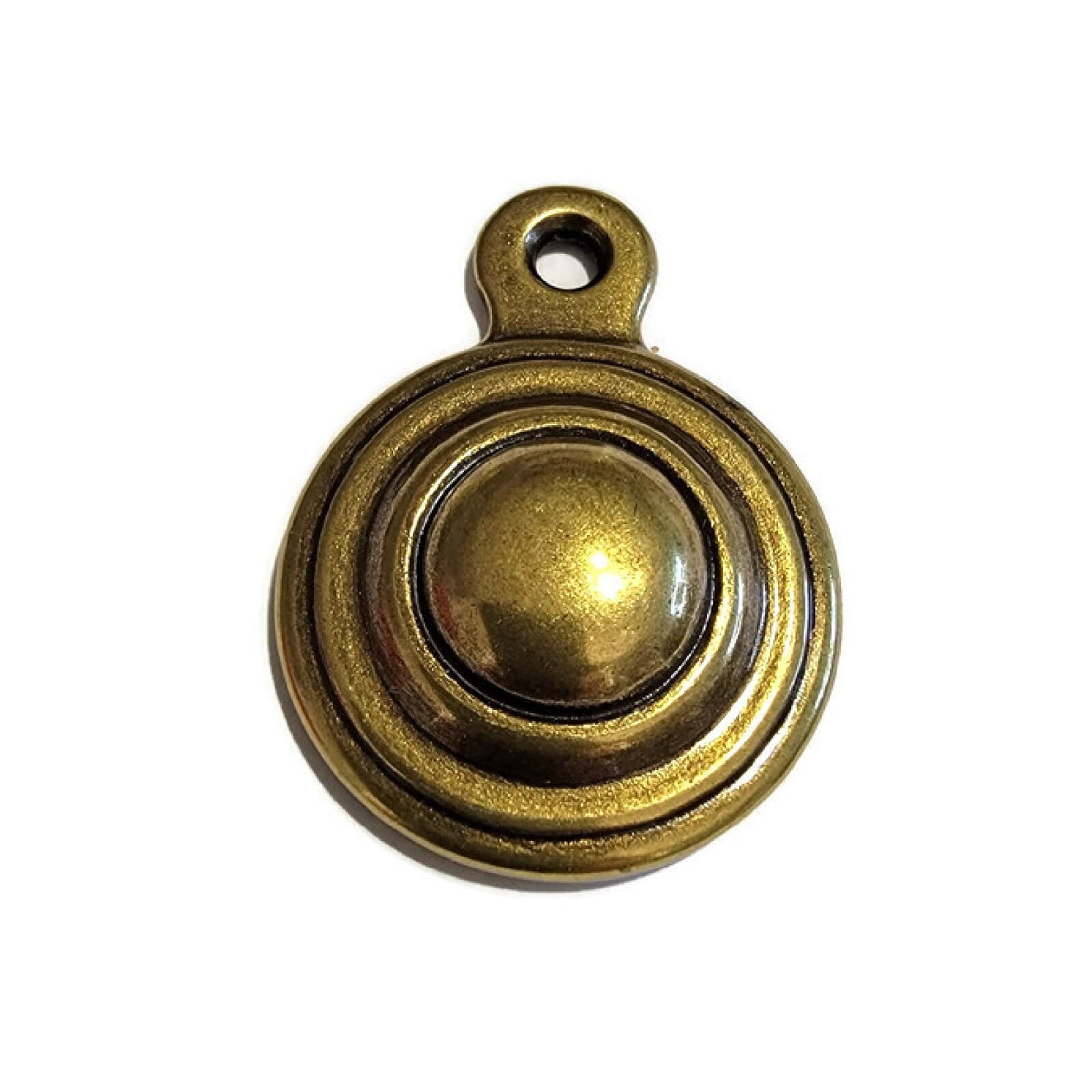Brass Bed Bolt Cover antique brass