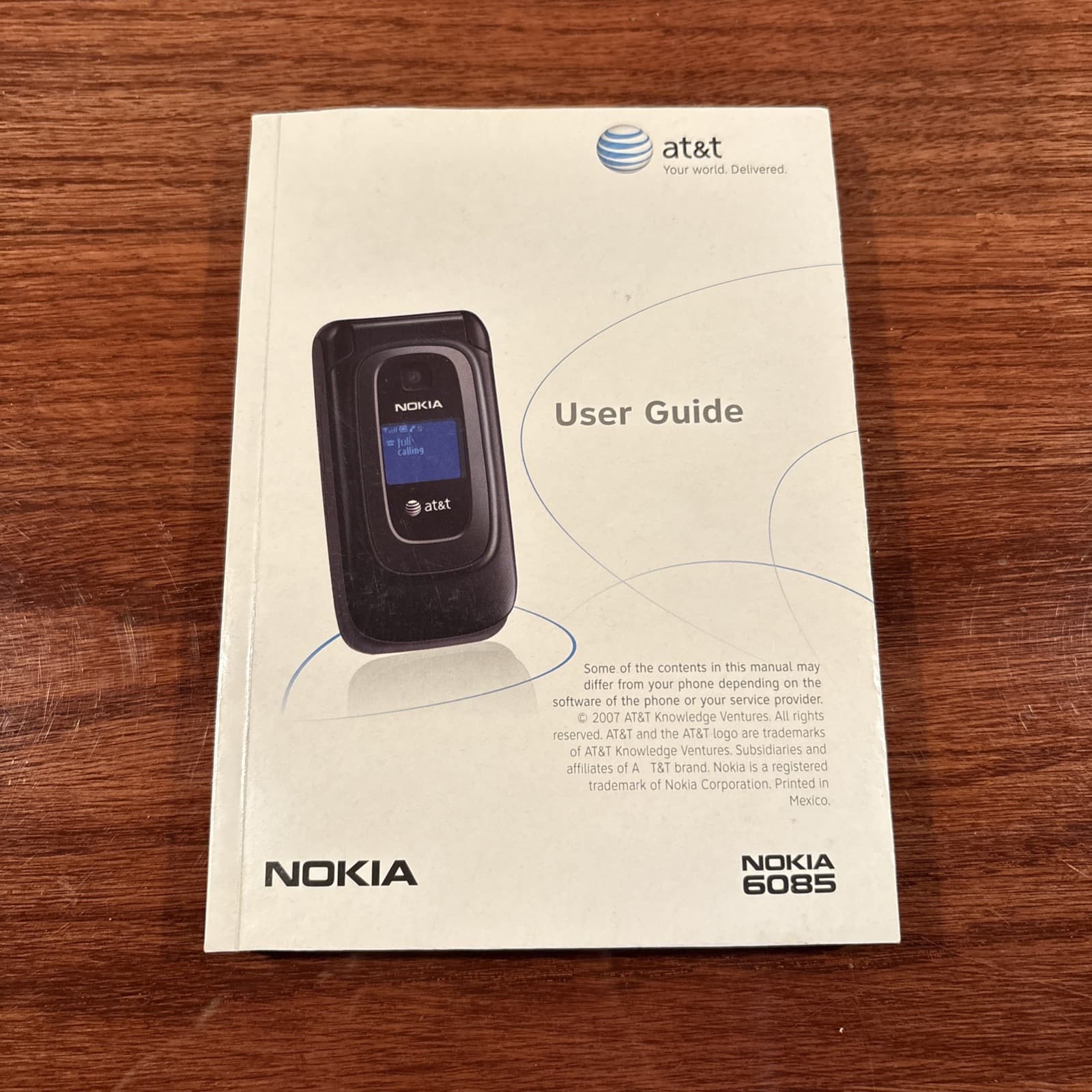2007 Nokia 6085 User Guide ~ Cell Phone