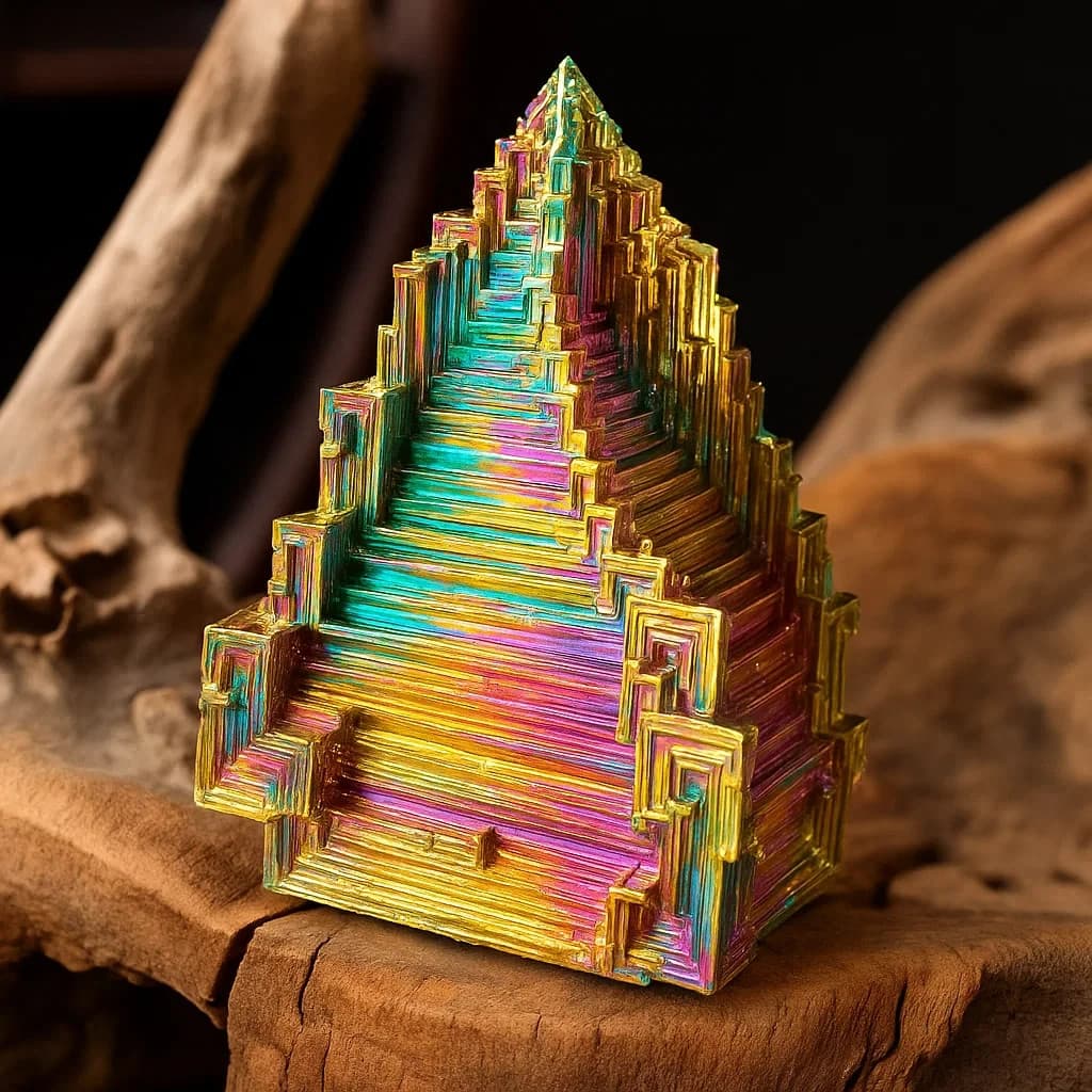 80-100g Aura Rainbow Titanium Bismuth Quartz Crystal Mineral Specimens Decor