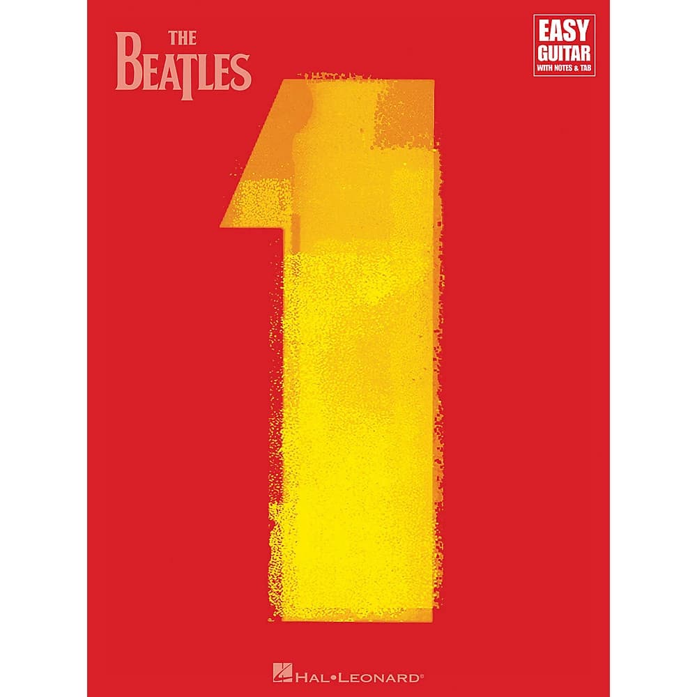 The Beatles - 1 Easy Guitar Series Softcover Performed by The Beatles