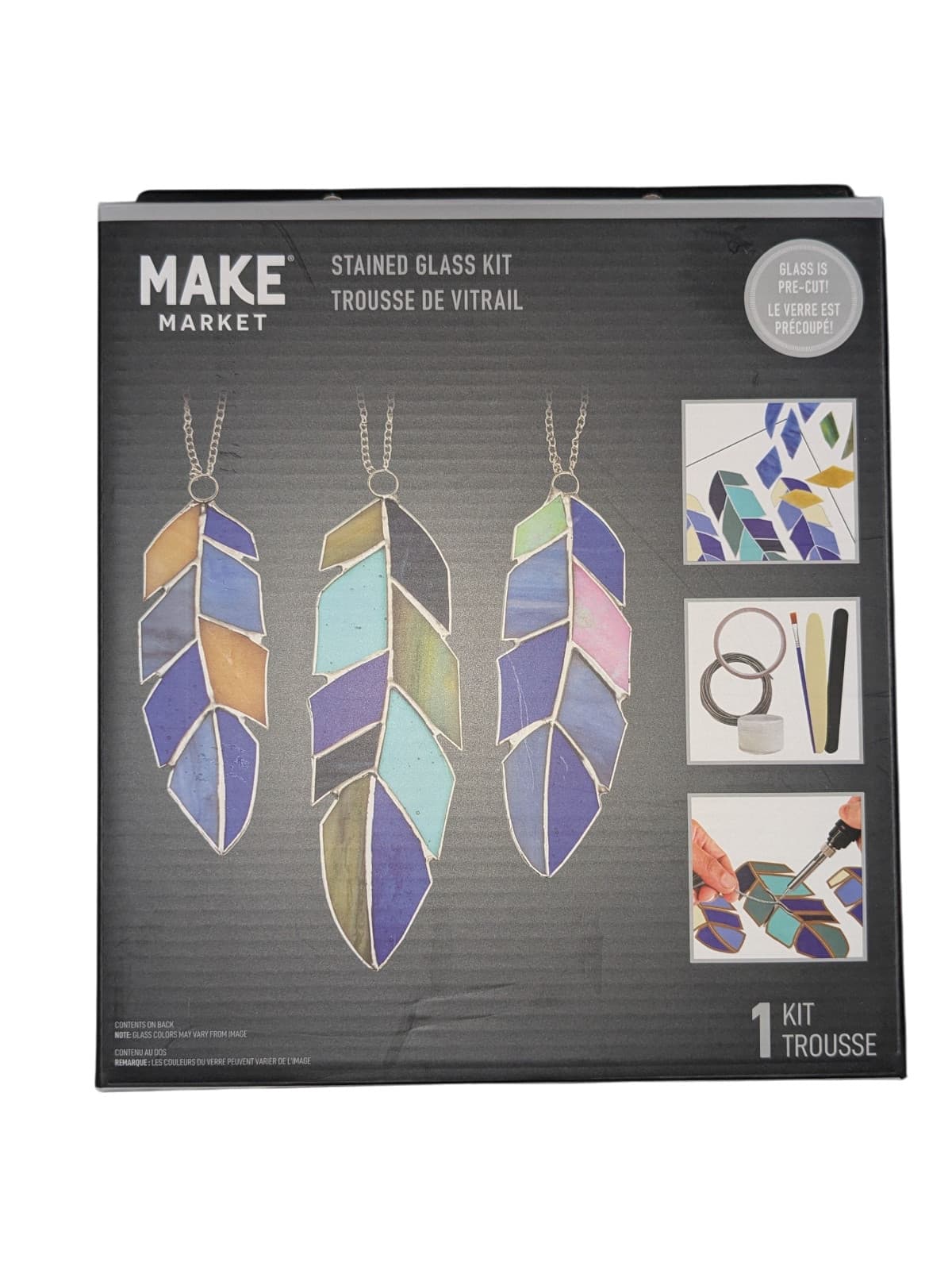 Make Market DIY Stained Glass Suncatcher Kit – Select From 8 Options
