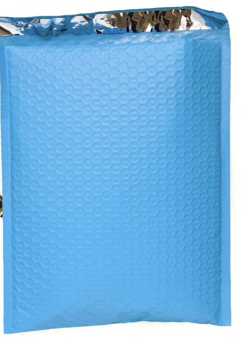 Pink, Blue, Black, & Holographic Metallic Poly Bubble Mailers Padded Envelopes