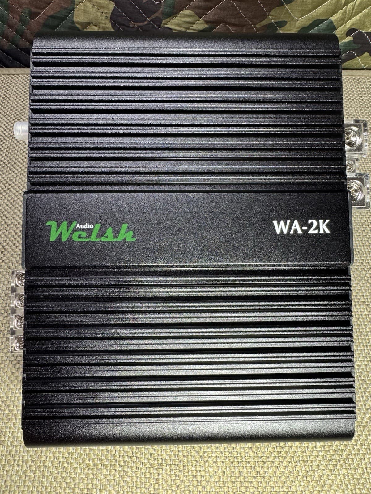Welsh Audio WA-2K Amplifier (1/0 Inputs) 2400 Watts RMS