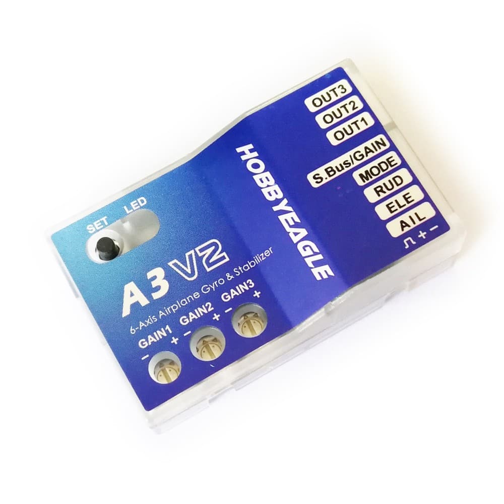 Hobby Eagle A3 V2 6 Axis Gyro Airplane RC Flight Controller Stabilizer ✈️
