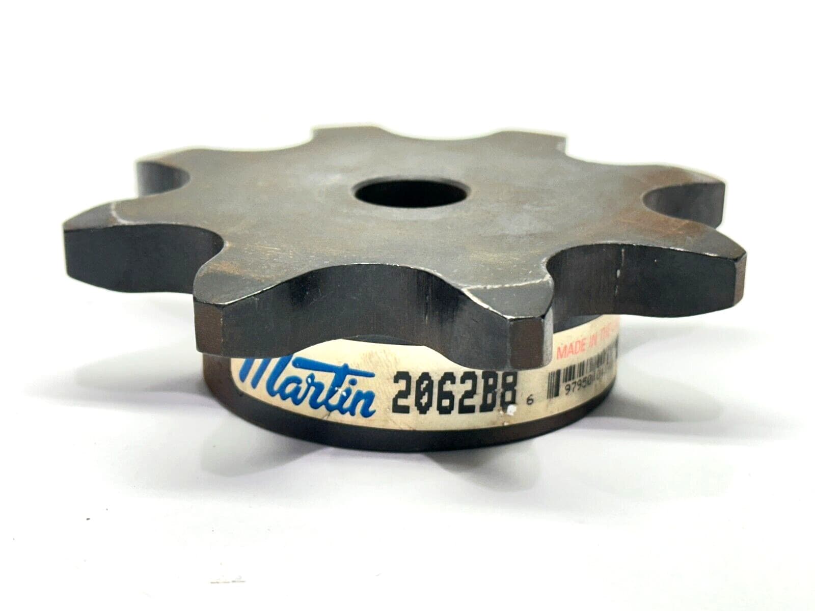 Martin 2062B8 Double Pitch Sprocket 2062 / 1-1/2" Chain 8 Teeth 0.75" Bore
