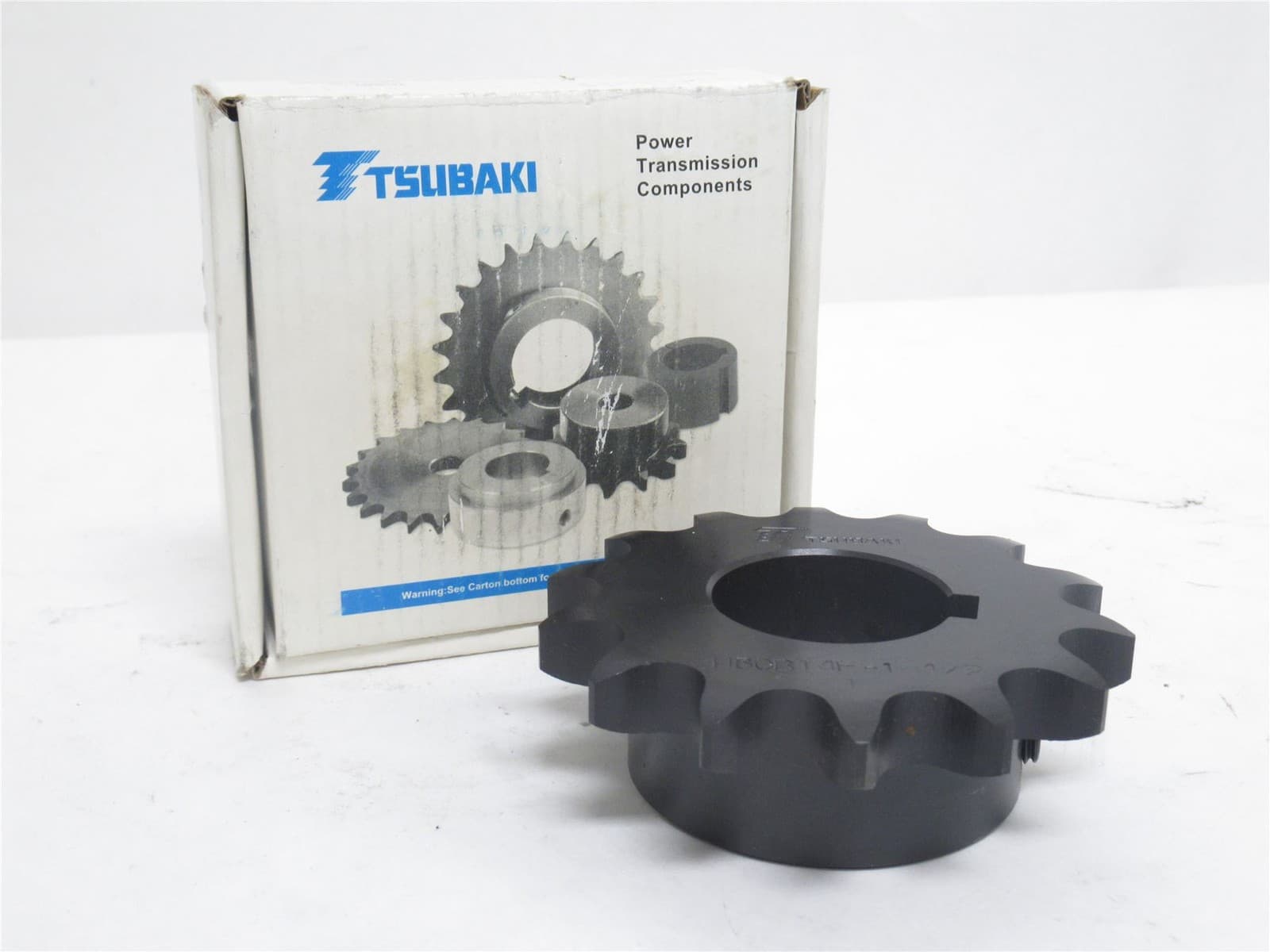 237765 New In Box; Tsubaki H60B14F 1-1/2 Hardened Sprocket #60; 14T; 1-1/2"ID