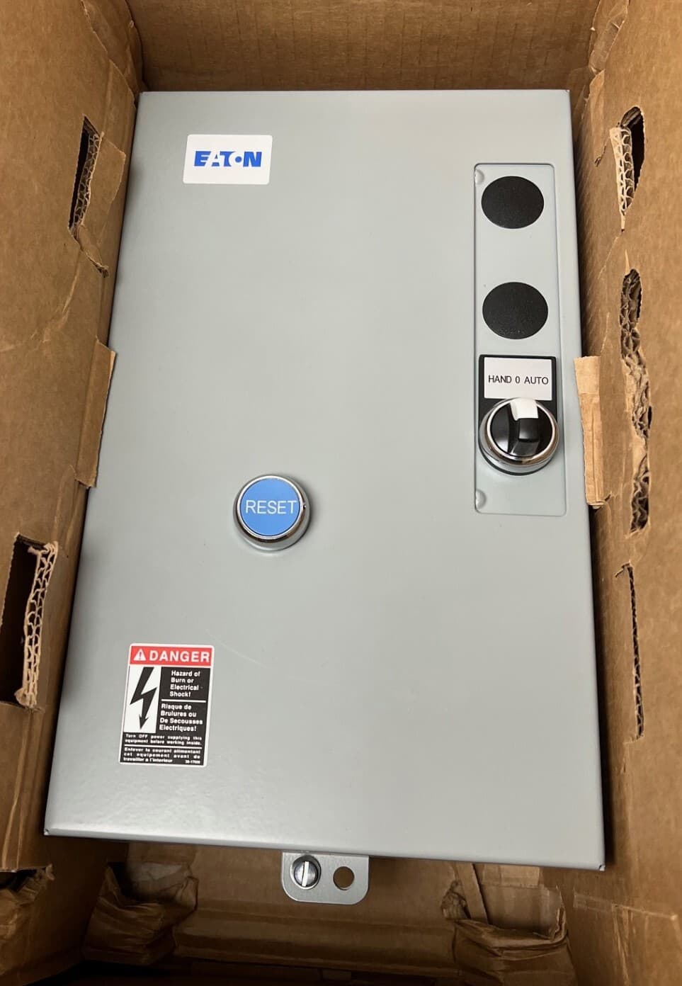 EATON ECX09C1EHA-R63/C MAGNETIC MOTOR STARTER, NON-REVERSING, IEC, 5VYW4, NEW!!