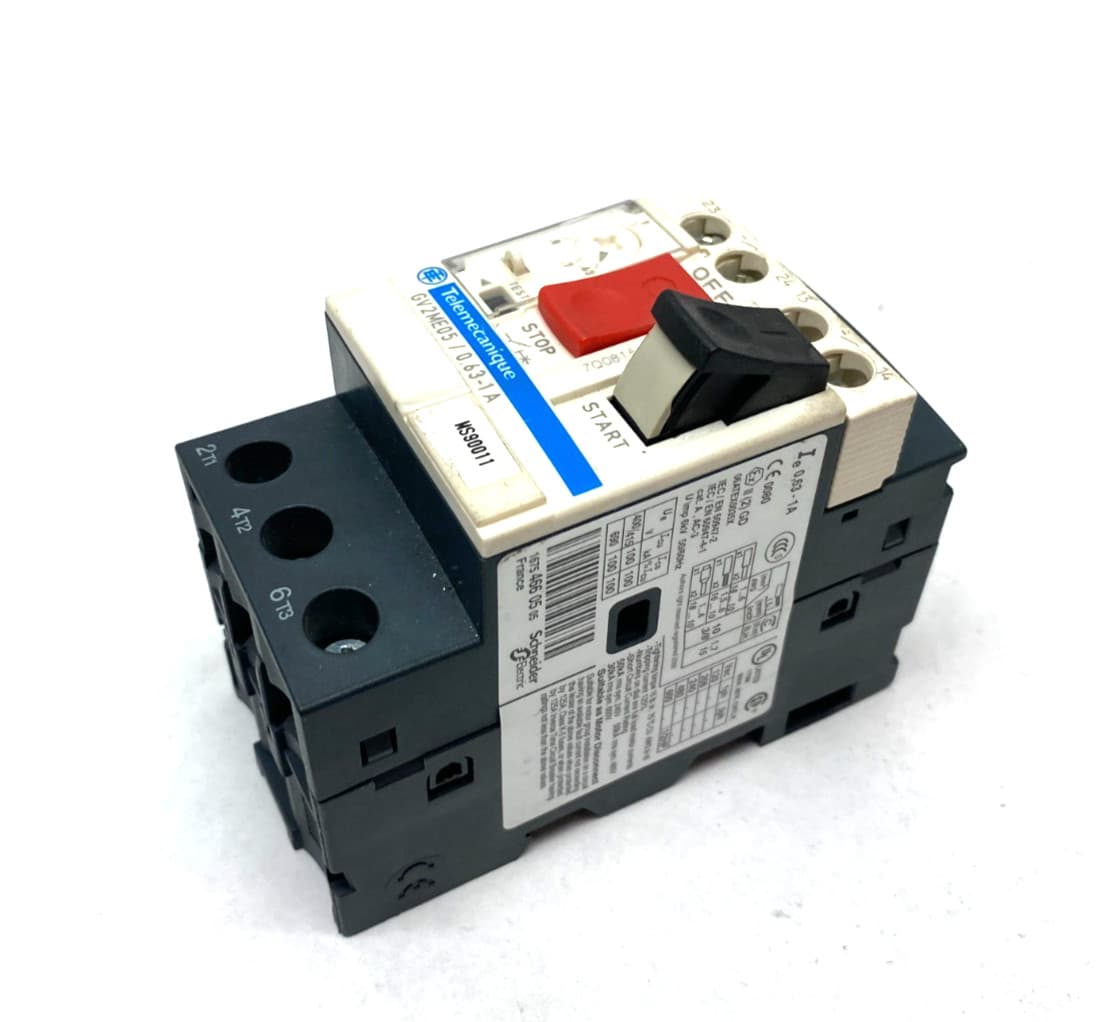 Schneider Electric Telemecanique GV2ME05 TeSys Deca Manual Starter and Protector