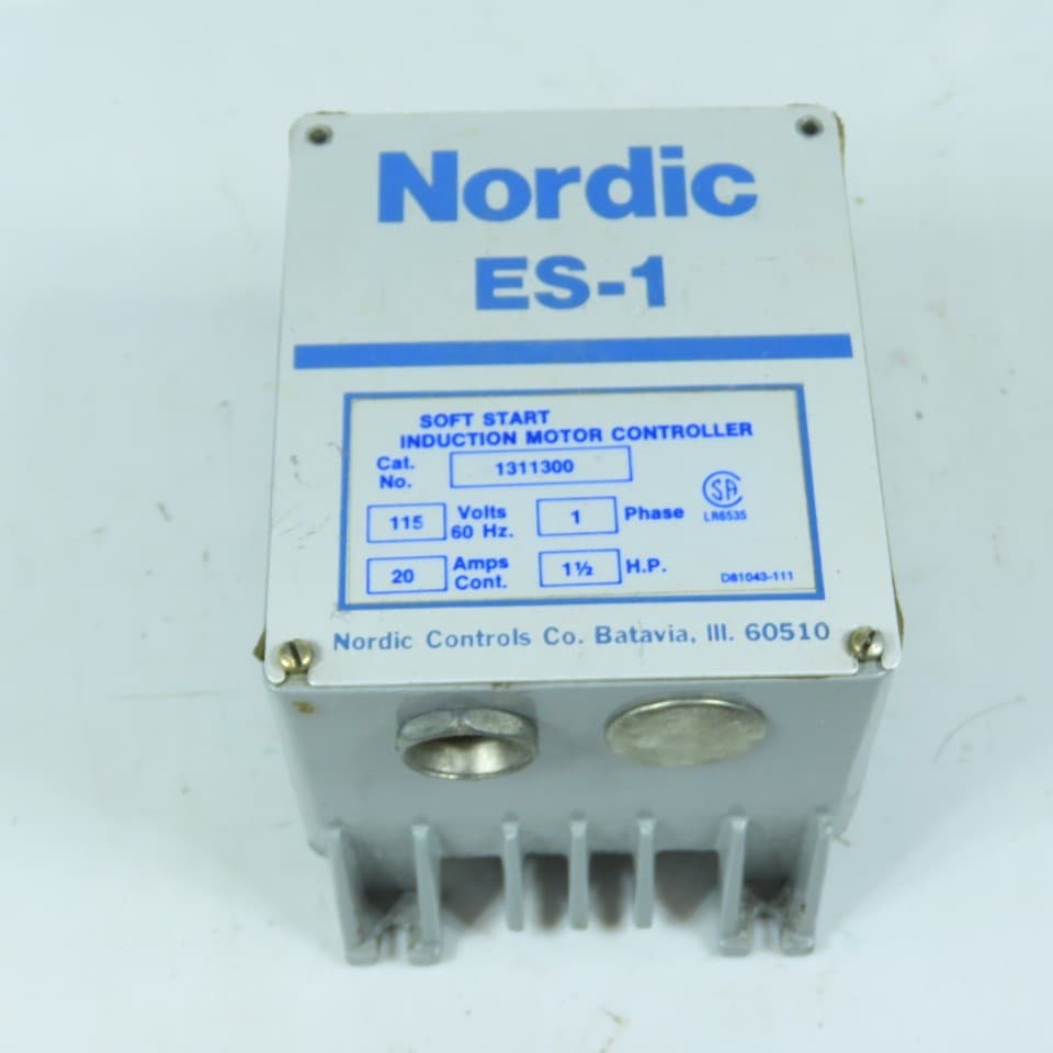 Nordic 1311300 ES-1 Soft Start Induction Motor Controller 1-½ HP 115V 1Ph