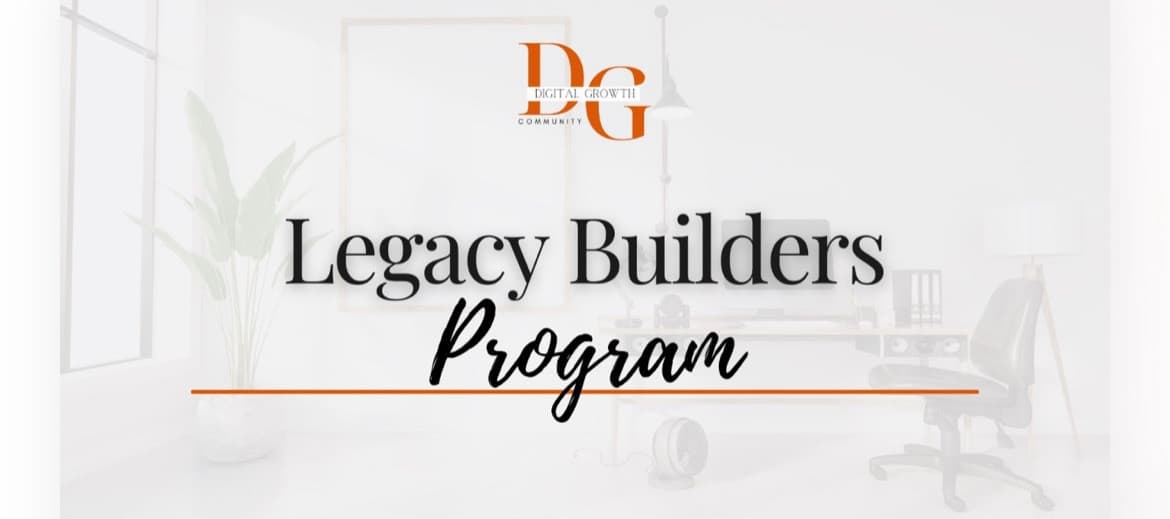 Digital Marketing Training Program | Legacy Builder Program |Master Resale Right