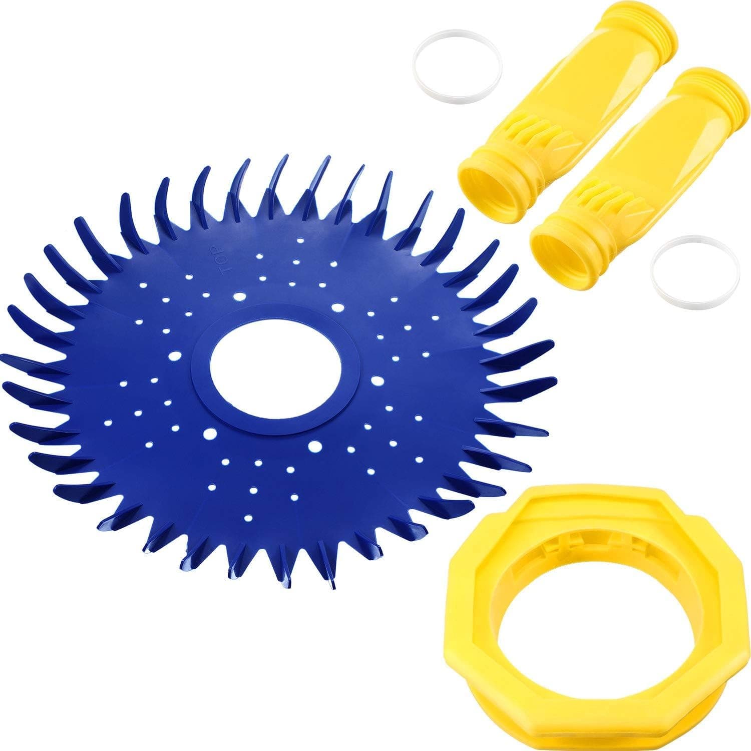 G3 Pool Cleaner Parts Set: Finned Seal, Diaphragm, Retaining Ring, Foot Pad