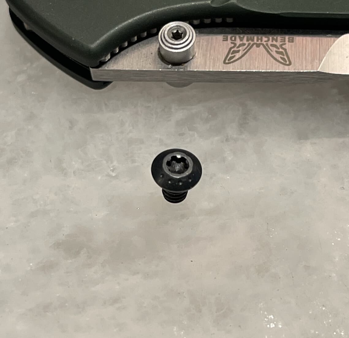 Made in USA Pivot Screw For Benchmade Osborne 940 943 Aluminum Handle Knife