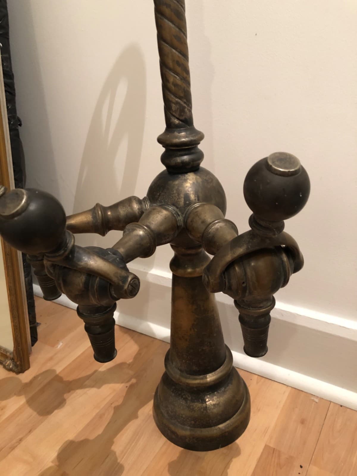 VINTAGE c1900 SPECTACULAR TRIPLE DRAFT “BISHOP BABCOCK” SODA FOUNTAIN DISPENSER