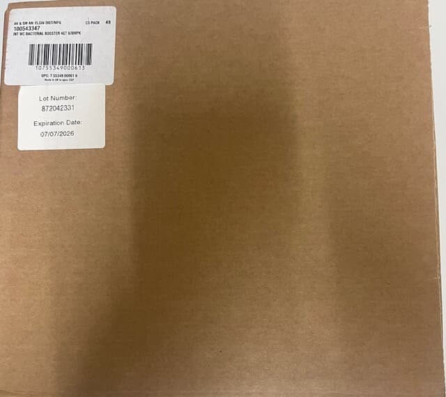 Interpet Bacteria for aquarium.Booster for Freshwater Aquarium 4ct up to 40 gls.