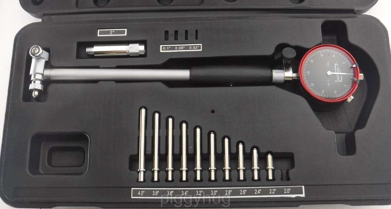 iGaging dial bore gage gauge 2" - 6" motor/engine cylinder hole measuring