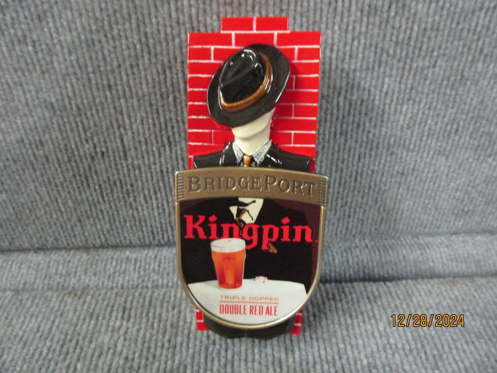King Pin Mini Beer Tap Handle New