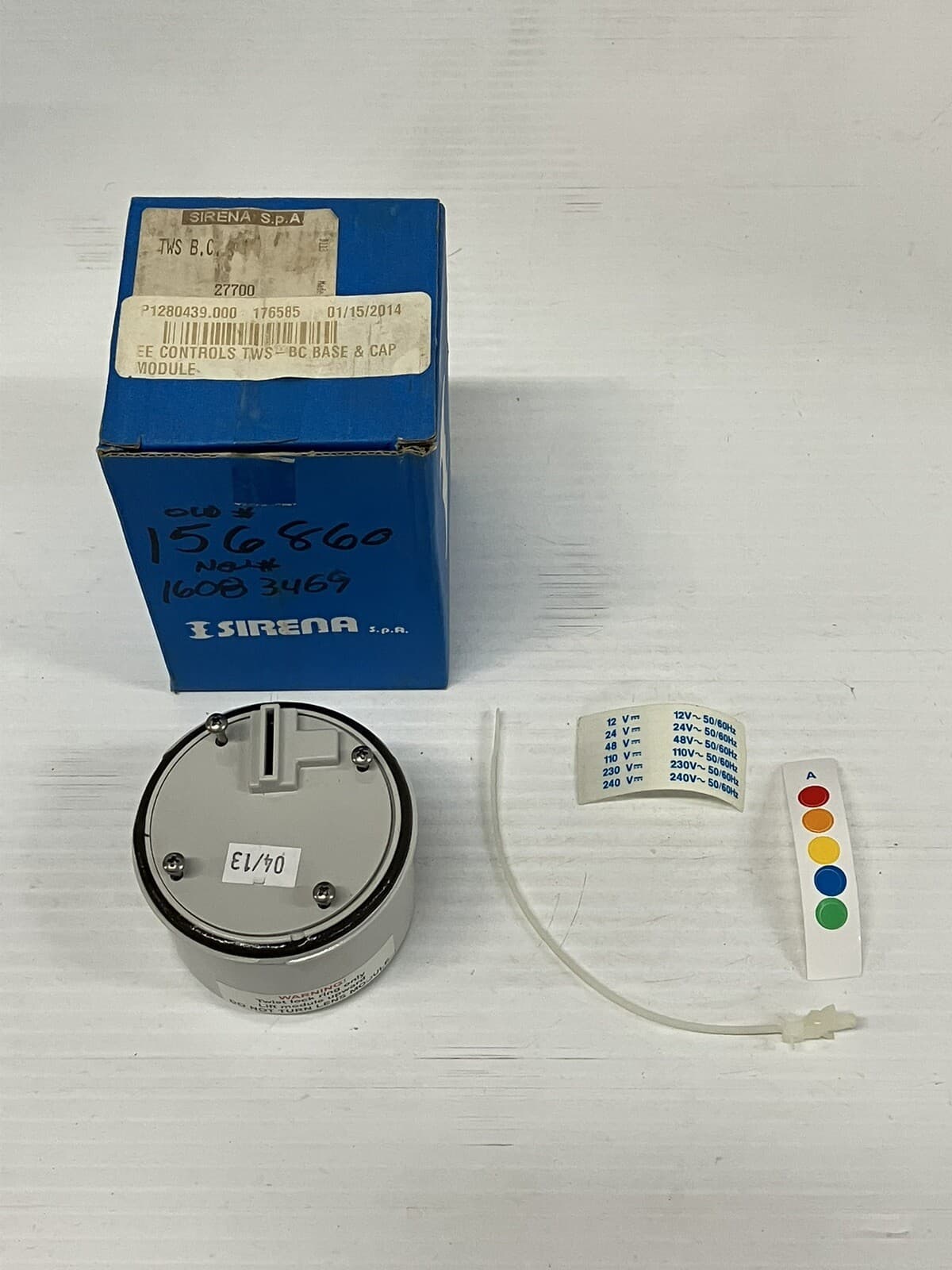 EE Controls SIRENA TWS B.C. Base & Cap Module