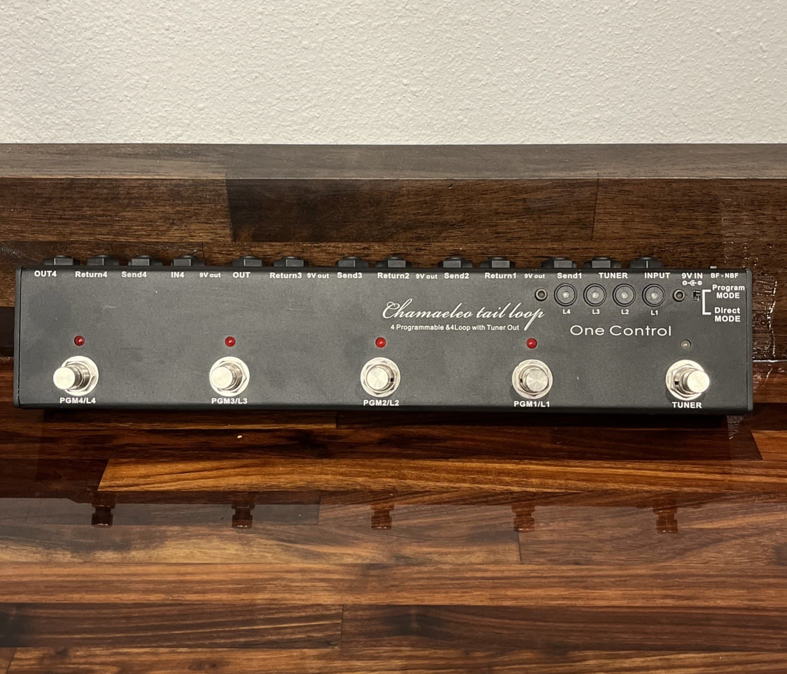 One Control Chamaeleo Tail Loop 4 Programmable And Tuner Out