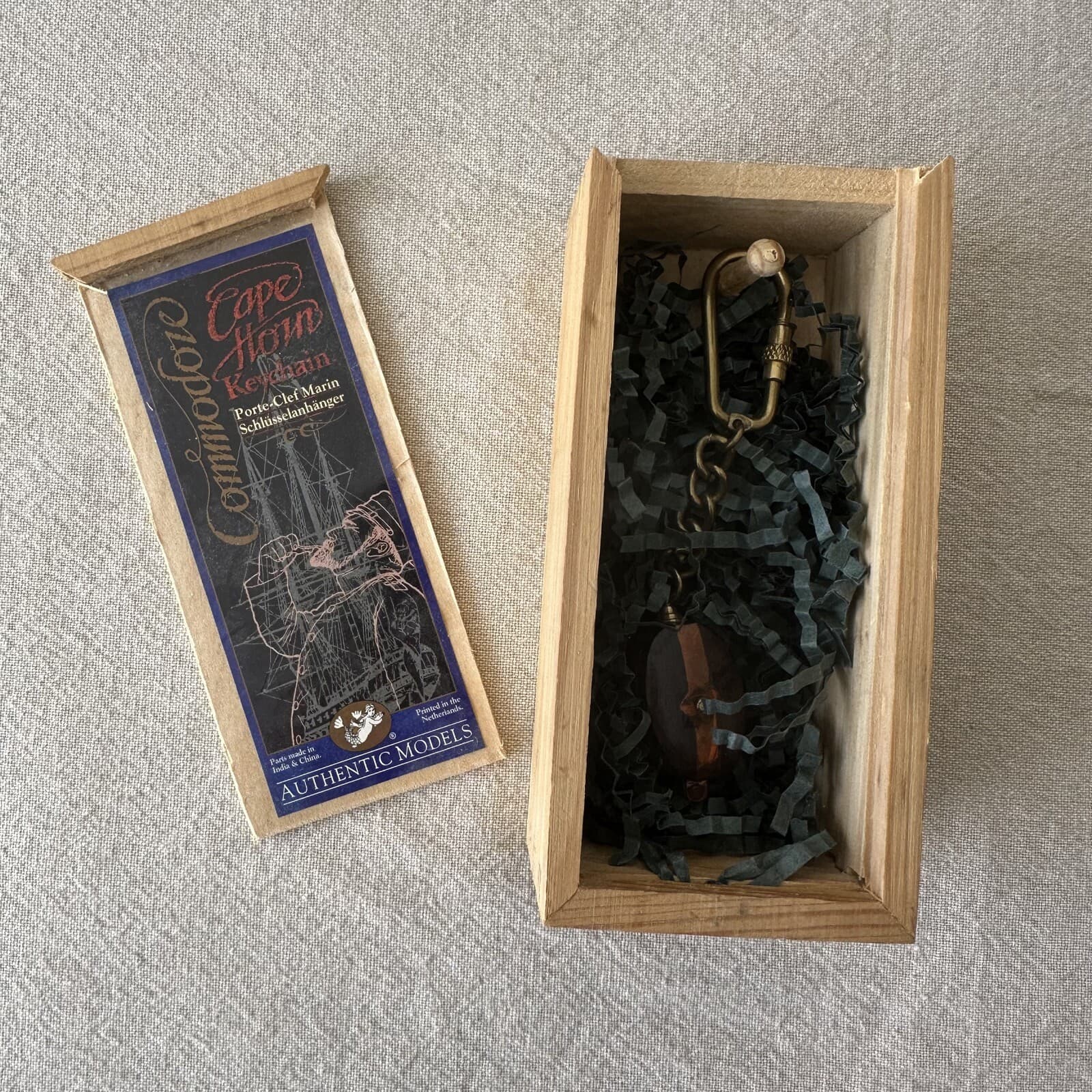 Commodore Cape Horn Block Keychain KC014B Nautical Authentic Models