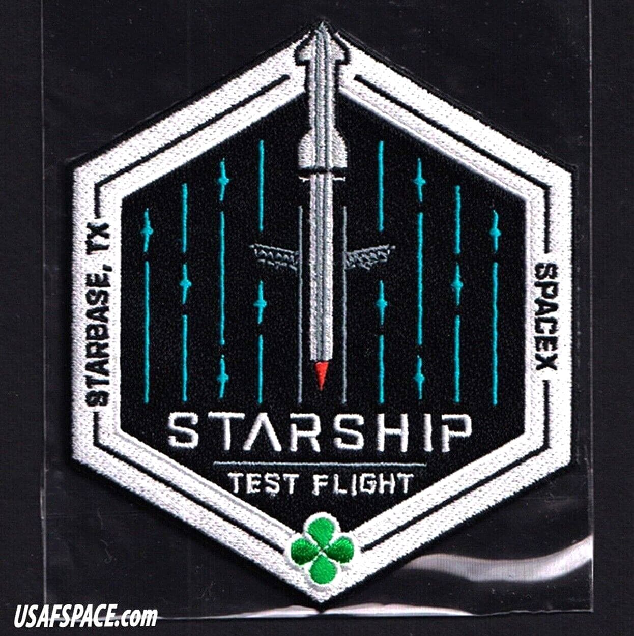 Authentic SPACEX -STARSHIP TEST FLIGHT- SUPER HEAVY- STARBASE, TX- Mission PATCH