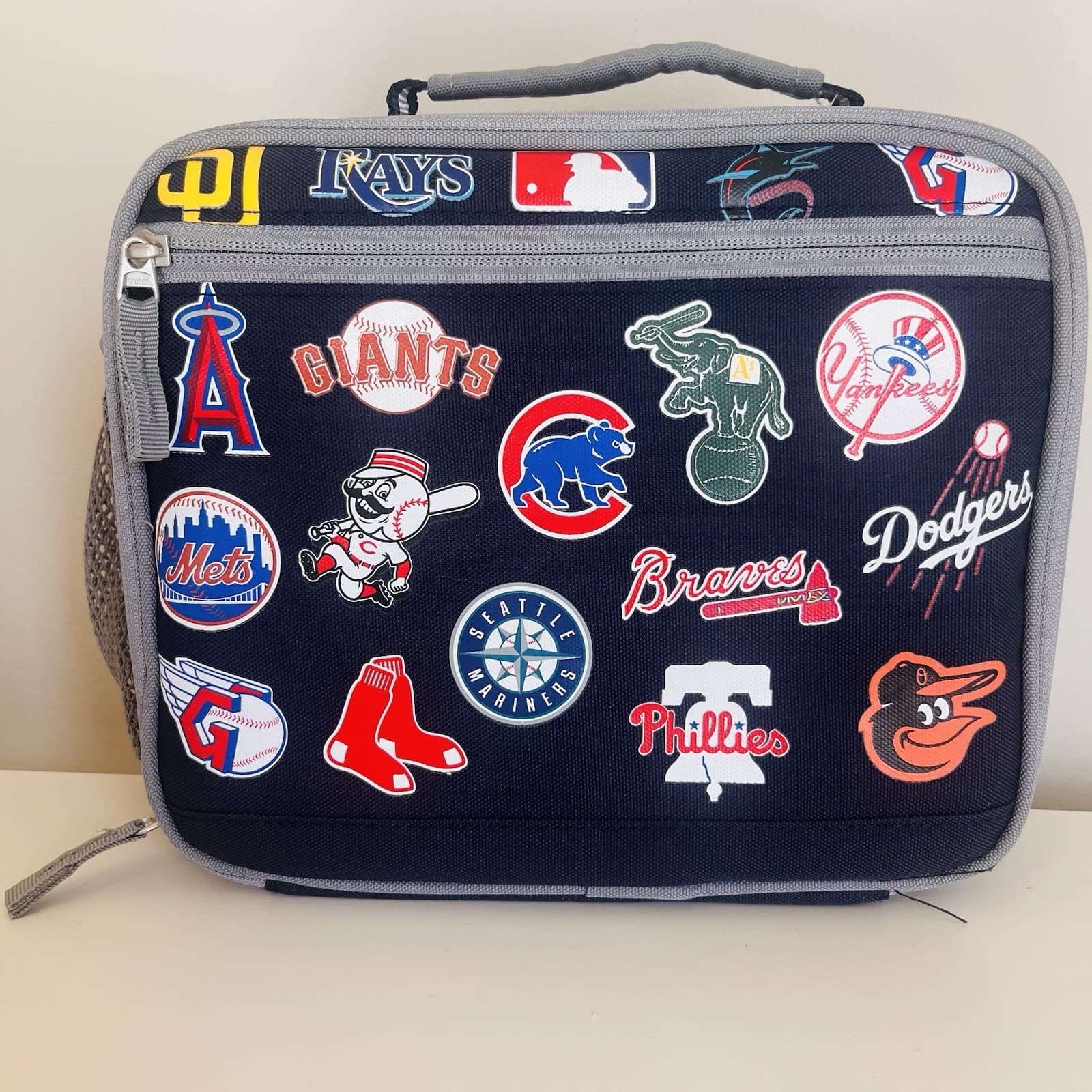Pottery Barn Kids, MLB Mascot Logo Major League Baseball, Cold Pack Lunch Box