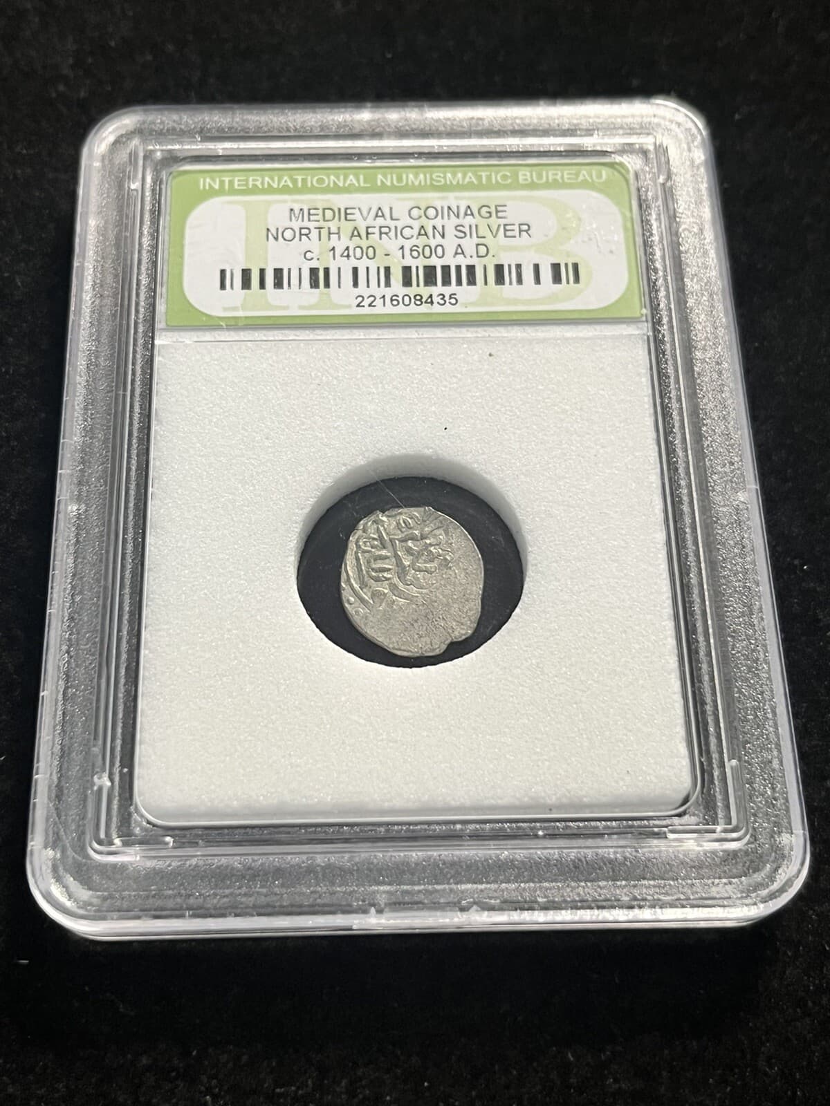 Genuine Silver Medieval Coin! 1400-1600 A.D. North Africa!