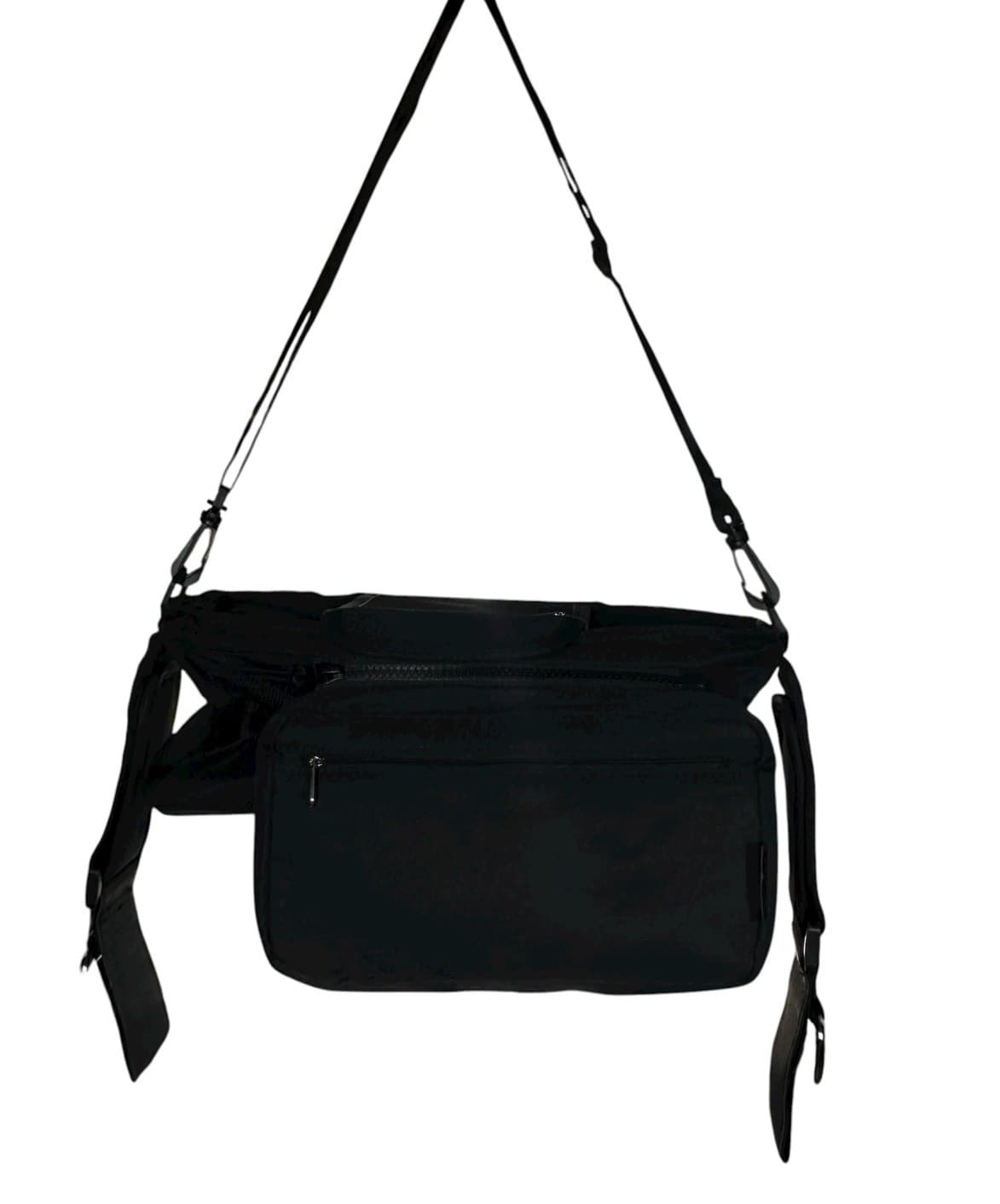 Vorspack Black Baby Stroller Organizer Detachable Bag w/ Bottle Cup Phone Holder