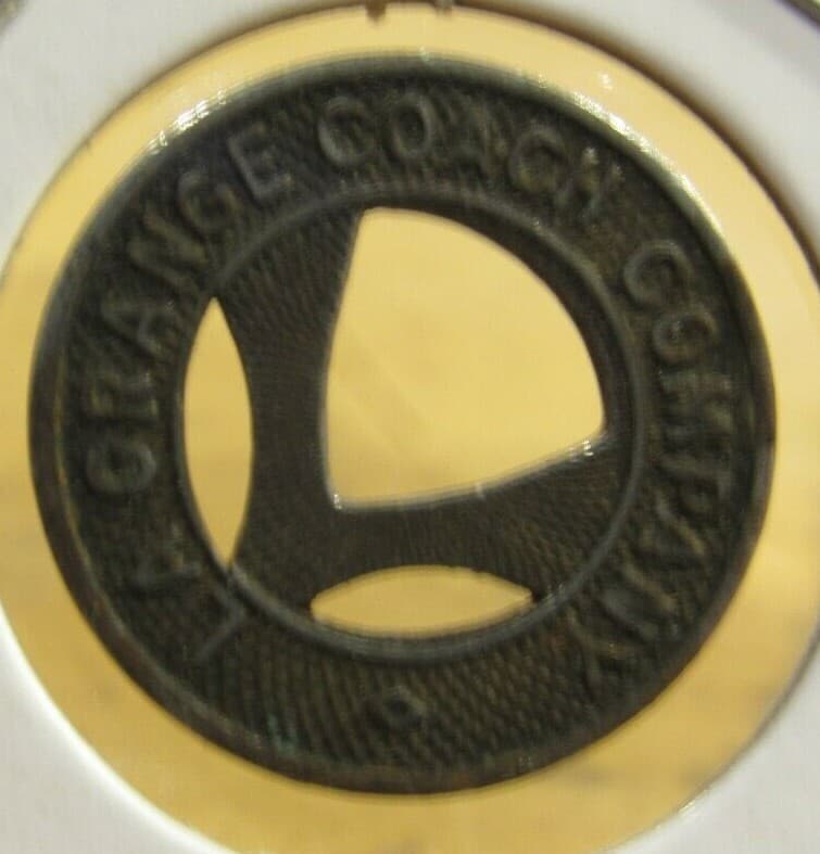 1944 La Grange, GA Coach Company Transit Bus Token - Georgia