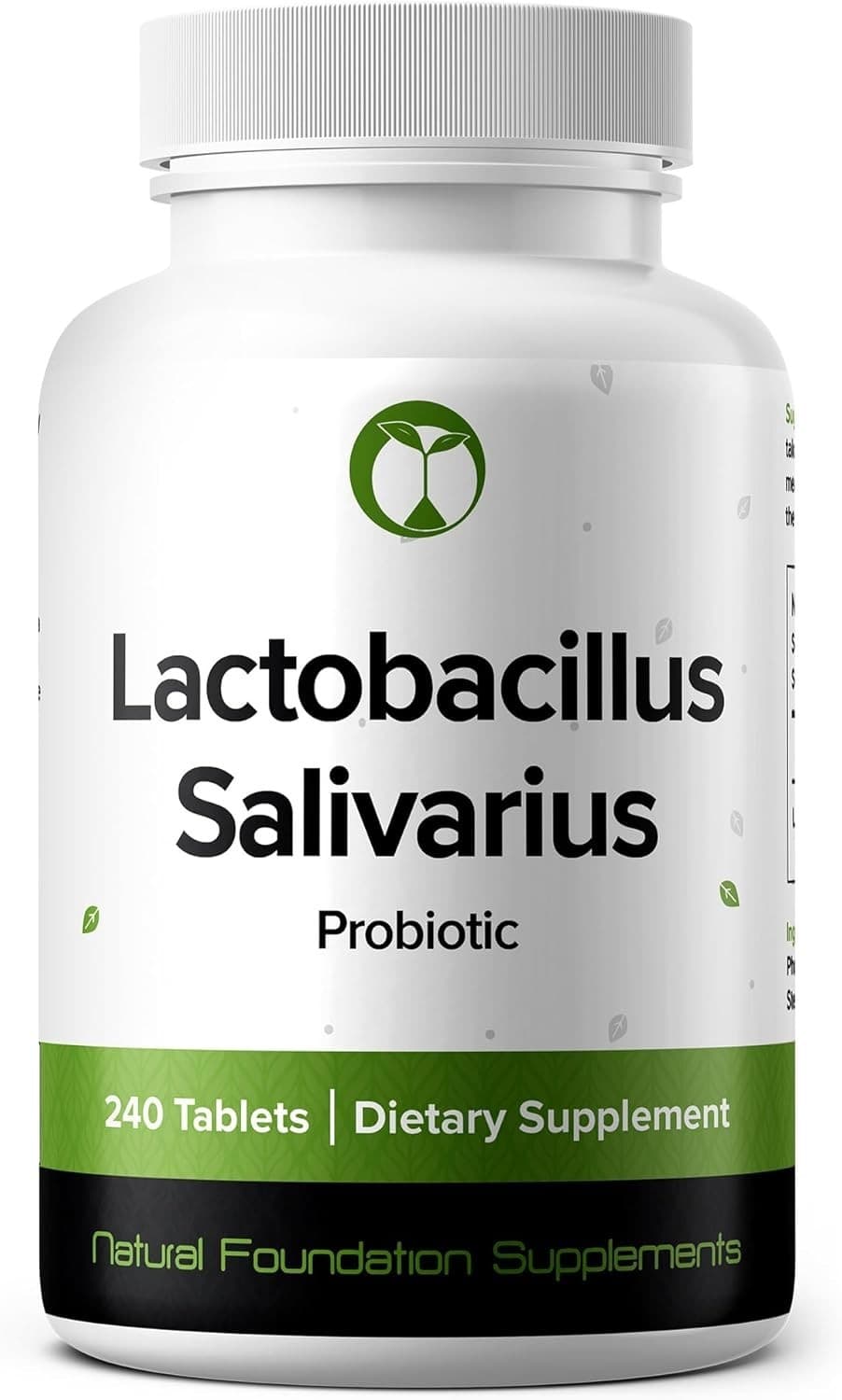 Lactobacillus Salivarius Probiotic Supplement 240 Tablets 3 Billion CFU