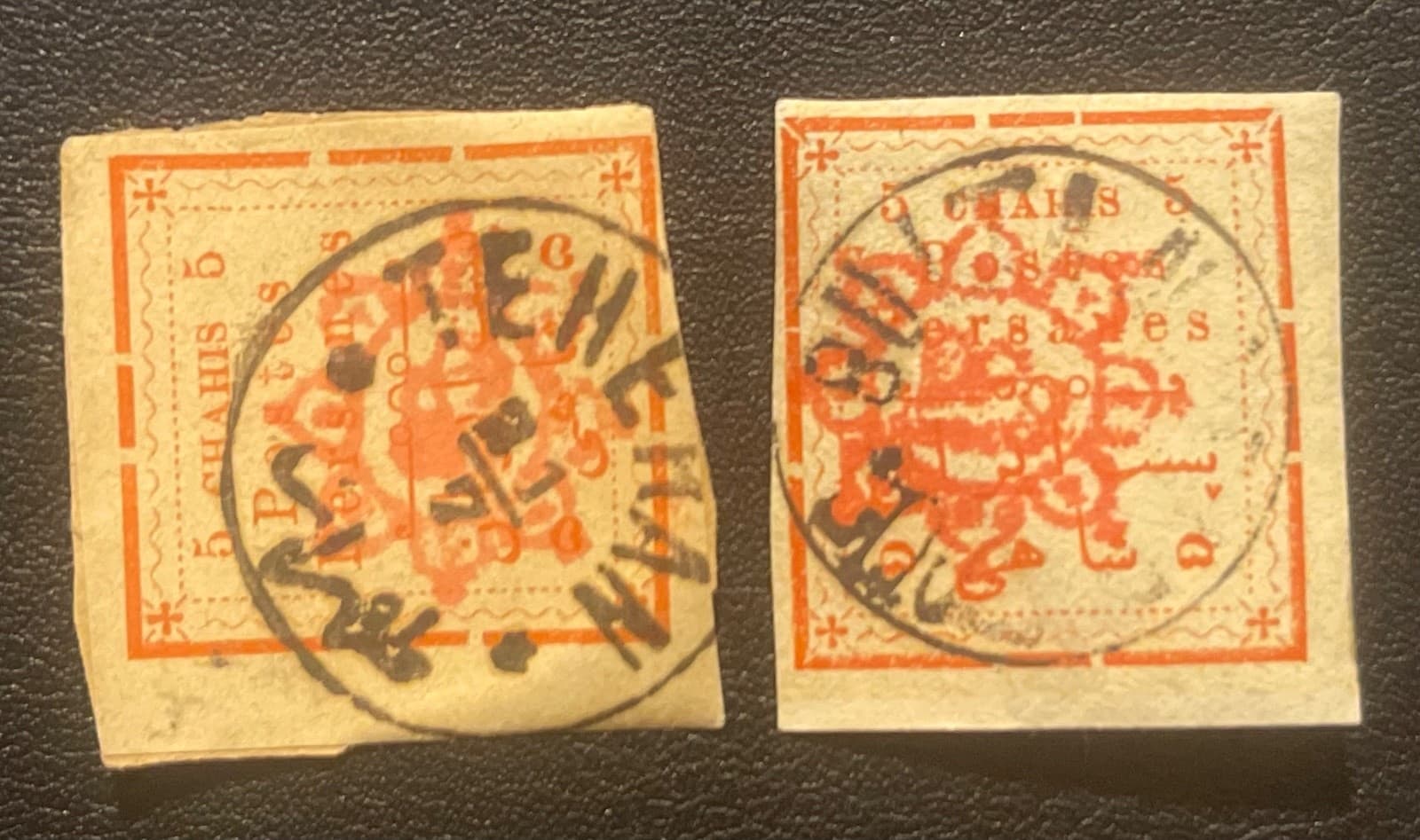 1902, Used 2 and 5 CH Stamps