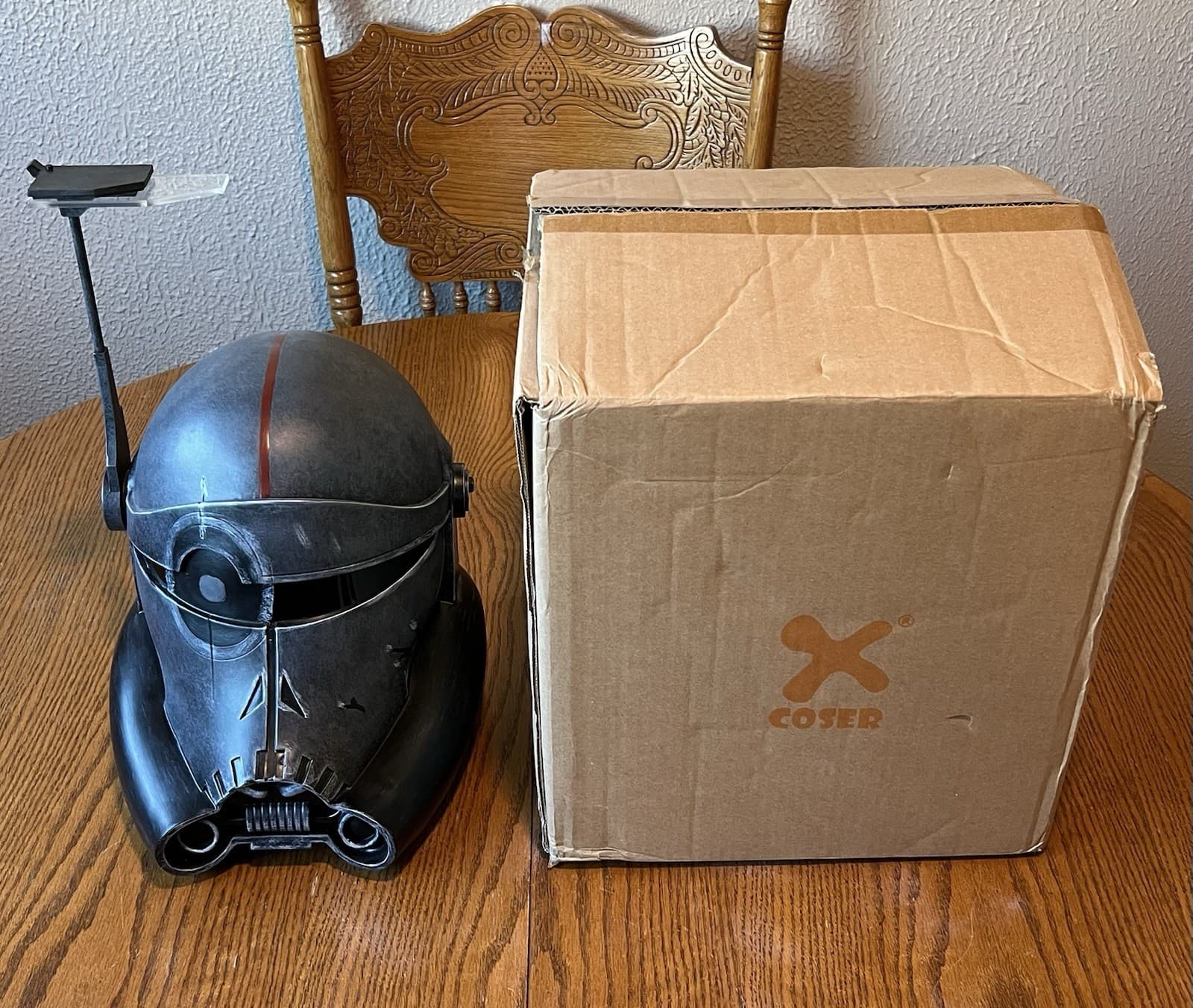 US SELLER Xcoser Star Wars The Bad Batch Crosshair 1:1 Scale Helmet Cosplay