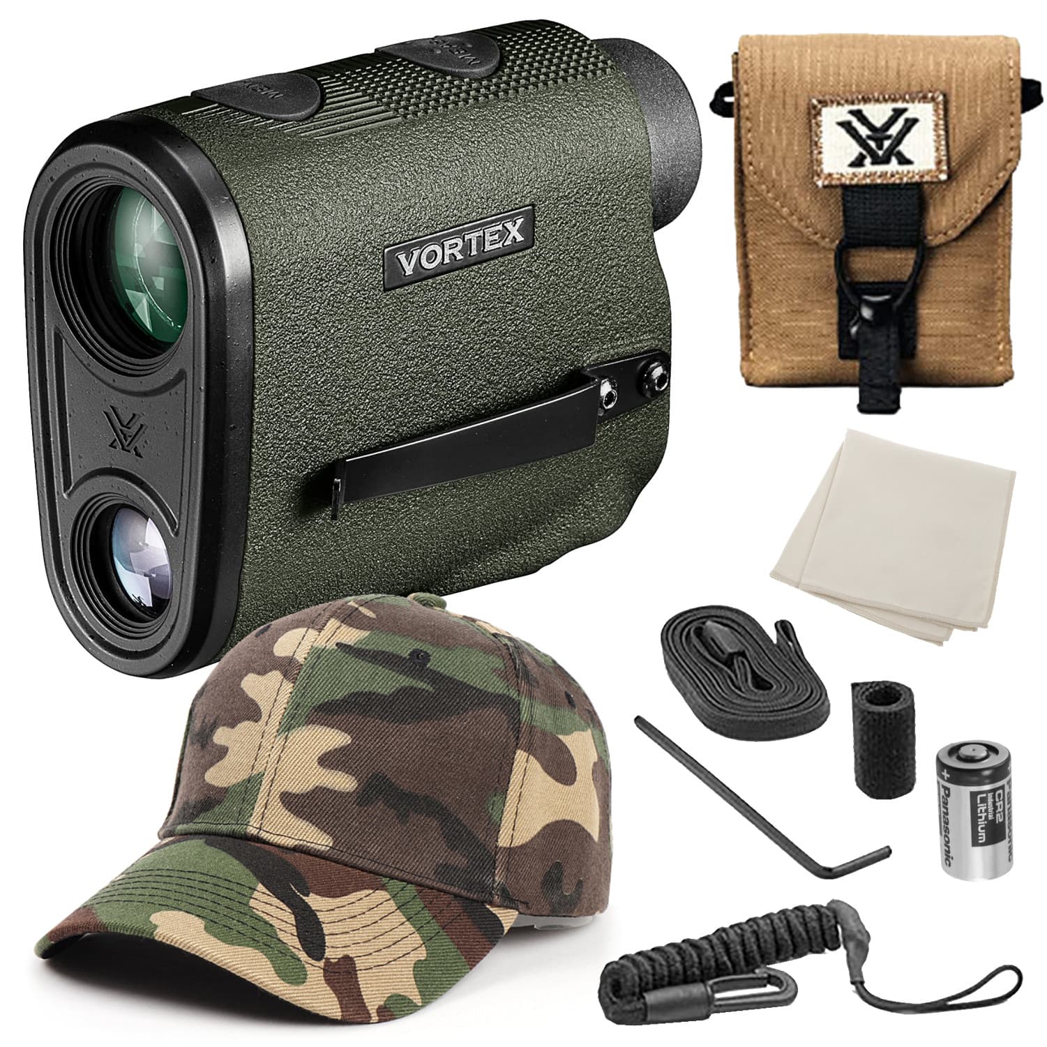 Vortex Optics Diamondback HD 2000 Laser Rangefinder with Free Hat Bundle