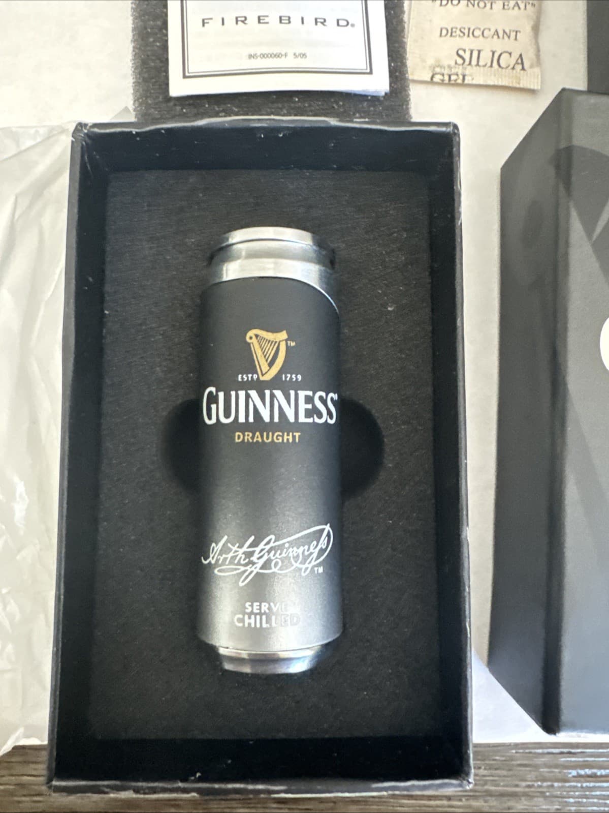 GUINNESS Beer Lighter New Colibri lighter NIB
