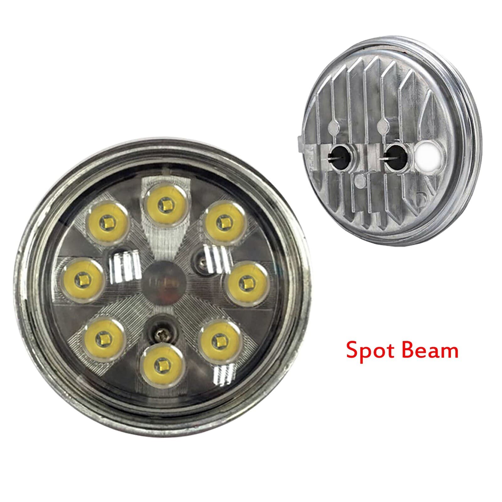 40W LED Landing Light For Aircraft "SPOT" Beam #4509 PAR36 Size 12V 24VDC 8 leds