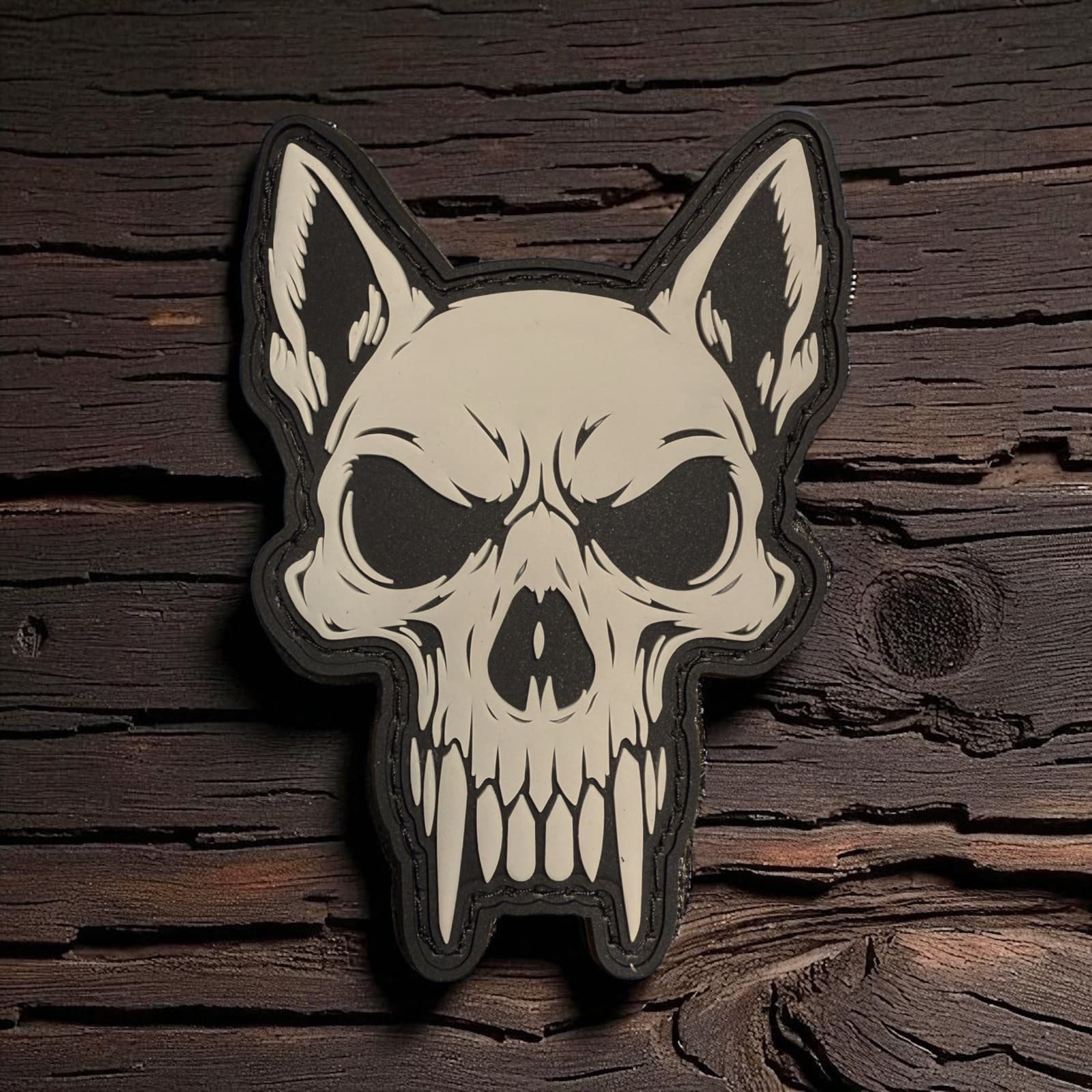 K9 Skull Morale PVC Patch