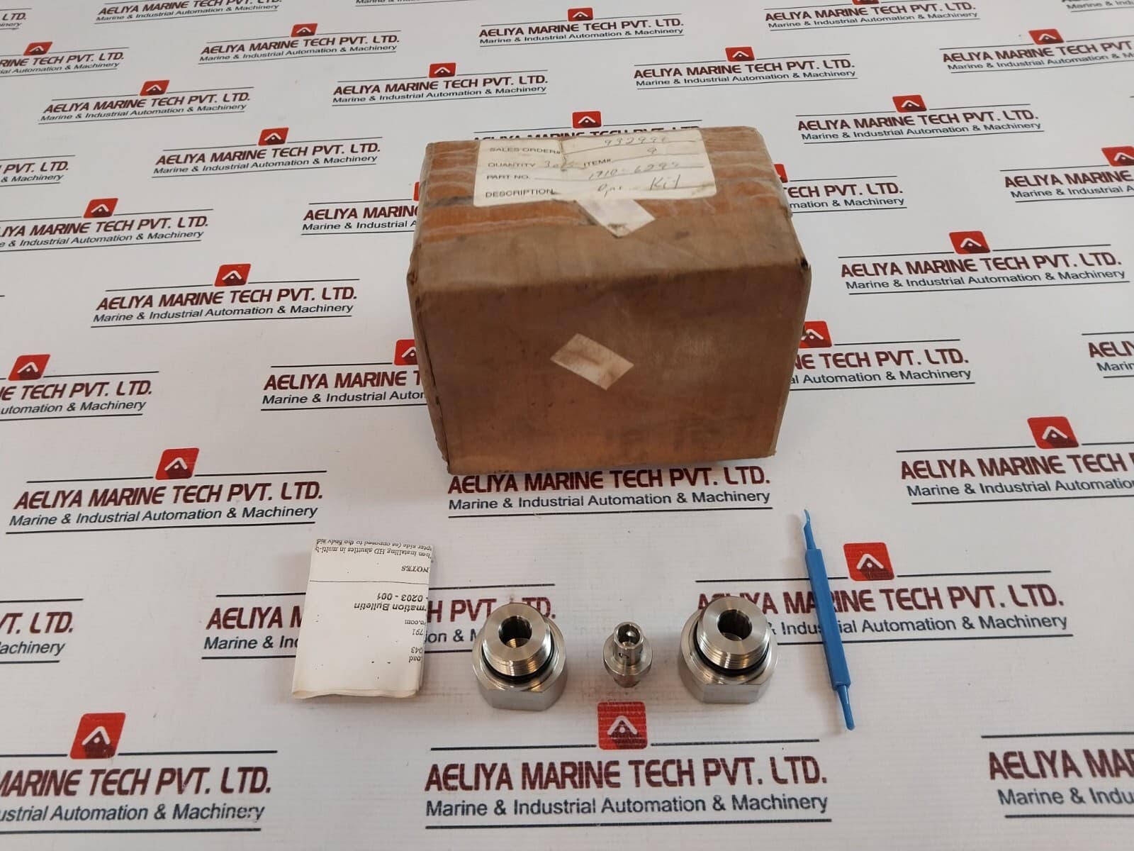 Gilmore Valve 1710-6299 Shuttle Valve Repair Kit