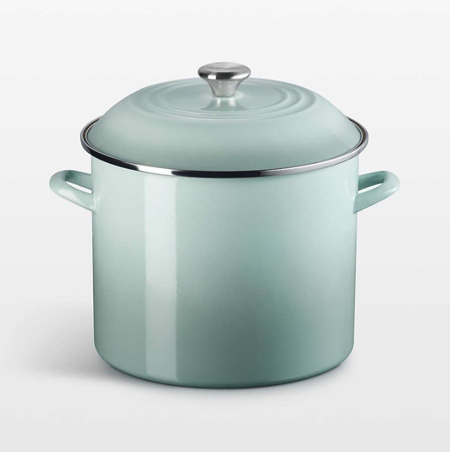 Le Creuset 16-Qt. Enameled Stockpot with Stainless Steel Knob NEW