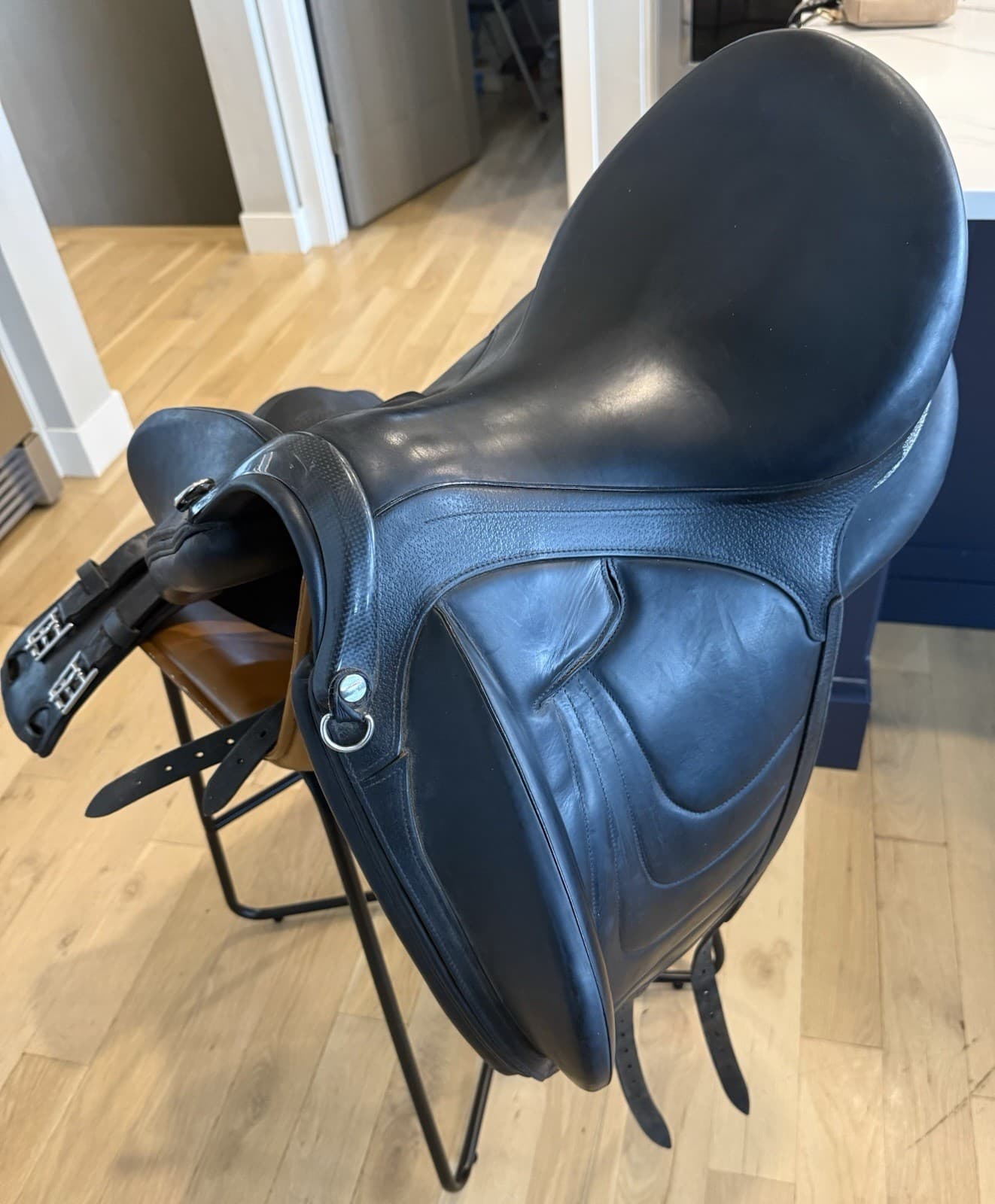 17” seat 2019 Devoucoux Makila Harmonie Saddle - 1A Flap Full Buffalo Leather