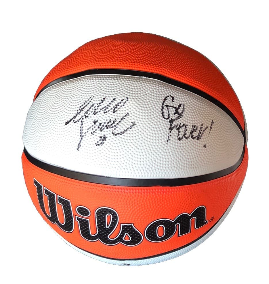 Sophie Cunningham Signed Autographed WNBA Replica Basketball ‘Go Fever!’ PROOF